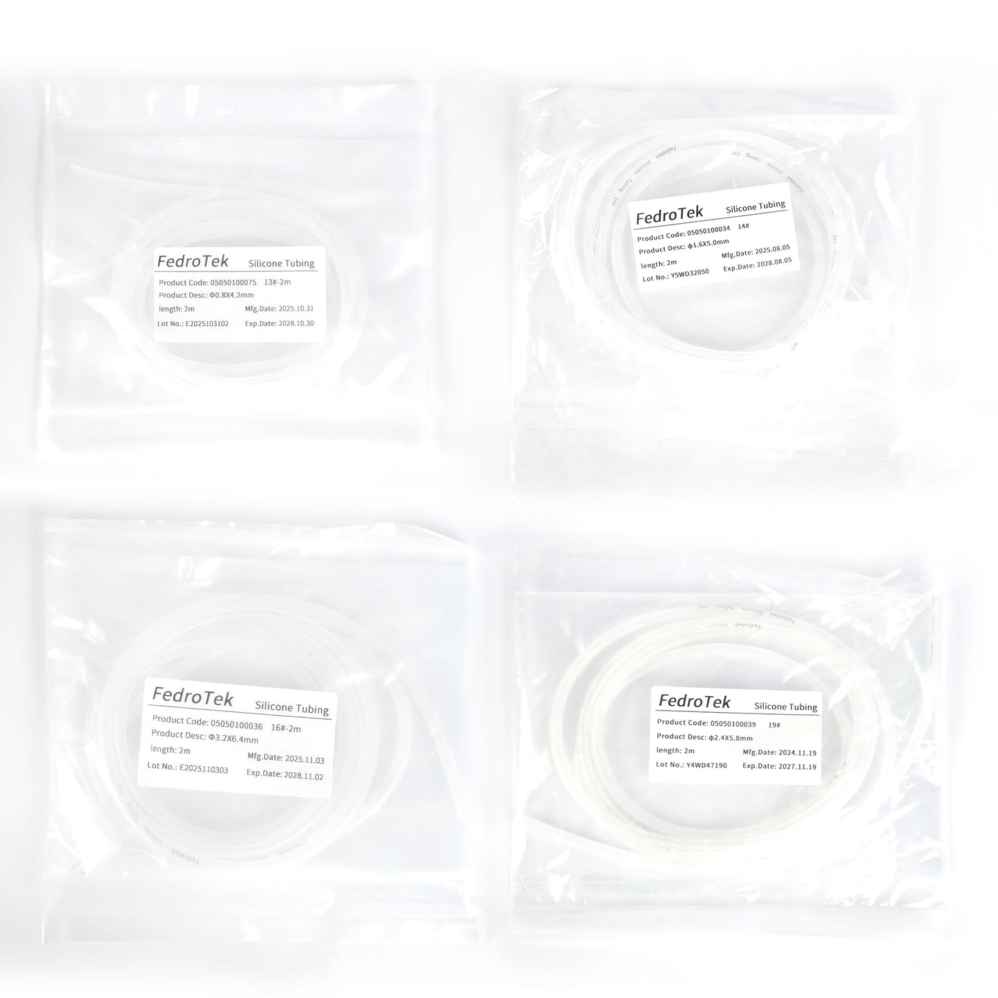 U.S. Solid Dual-Channel Variable-Speed Peristaltic Pump – 0.1-300 RPM (0.0033-190.76 mL/min) with 4 Tubing Sizes (13#,14#,19#,16#) Ideal for Lab, Industrial, and Medical Applications