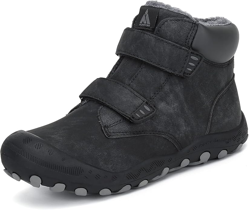 Mishansha Kids Hiking Boots Toddler Girls Boys Hiking Shoes Water-Resistant Anti-Collision Non-Slip Athletic Outdoor Trekking Boots