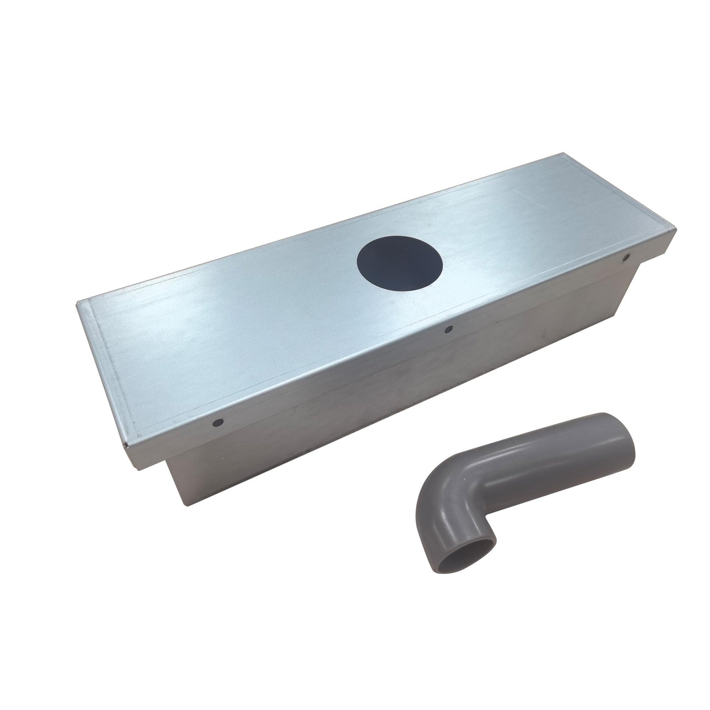 Grease Box for Restaurant Canopy Hood Exhaust Fan Galvanized Sheet Hood Accessories for Restaurant (4 Pack)