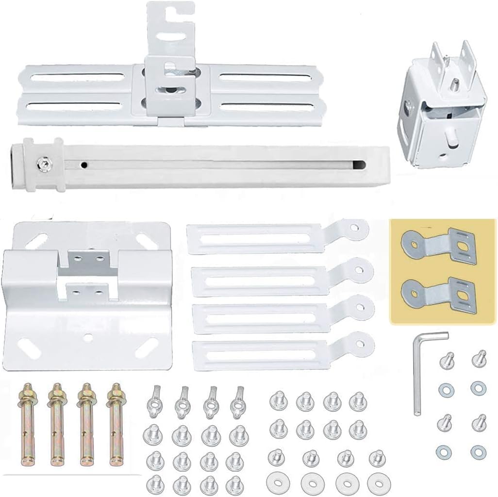 Coret 33 lbs Projector Drop Ceiling Mount, Universal Hanger Wall Mount Shelf Holder, Adjustable Height Pole Mount