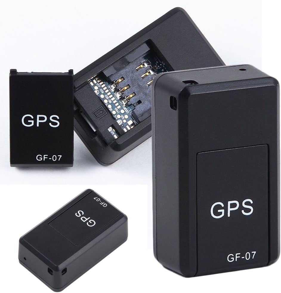 Saycker GF-07 42 25 20mm)(Black) Mini GPS Tracker, Magnetic Mini GPS Real Time Long Standby Tracking Device for Vehicle
