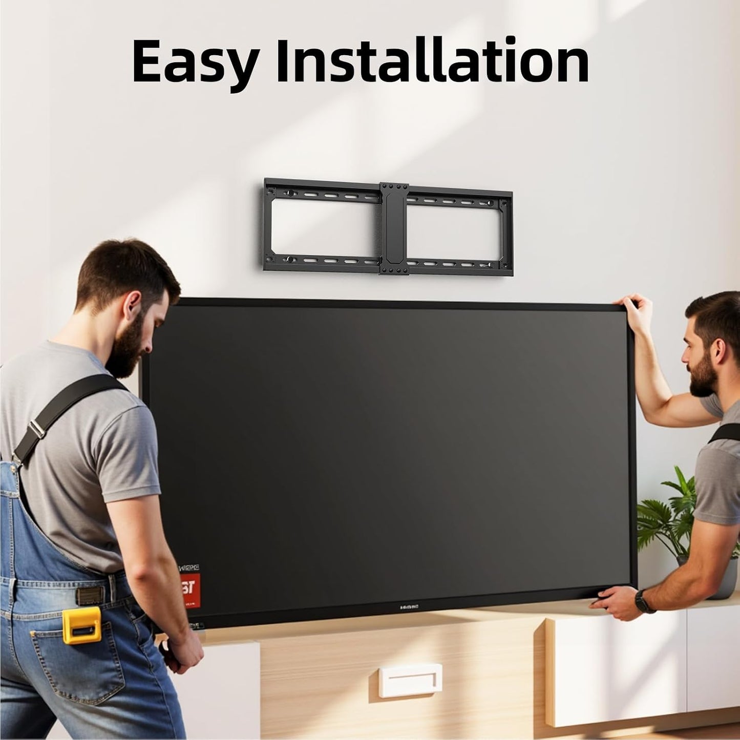 USX MOUNT 42-95 Inch 600x400mm 132 lbs,Fits 16"/18"/24" TV Wall Mount,Low Profile TV Mount for Most Flat Screen