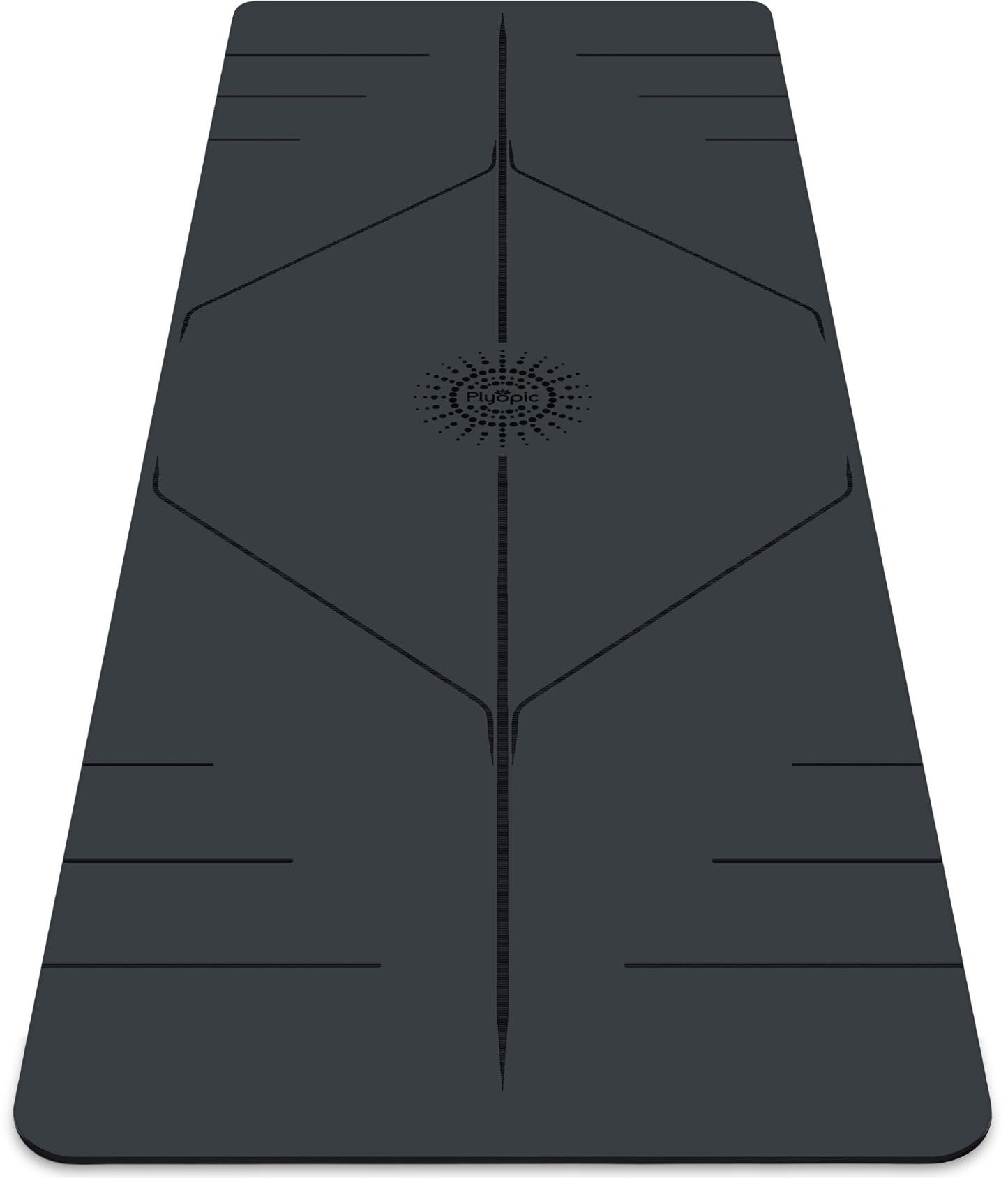 Plyopic. Ultra-Grip Pro Yoga Mat – EXTREME Non-Slip Performance - Dry & Wet Grip - Alignment Lines - Comfortable & Sweat Resistant - For Yoga, Pilates, Exercise, Workout, Bikram & Hot Yoga