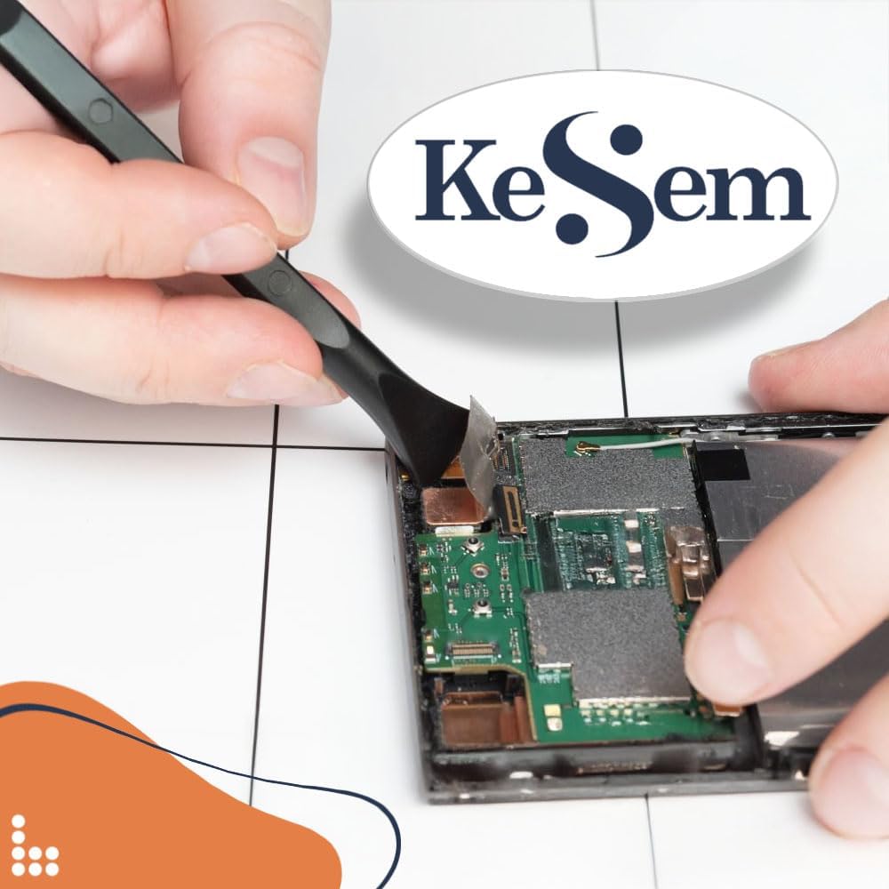 KESEM 8pcs Spudger Pry Opening Tool Kit, Plastic & Metal Spudger Prying & Open Tools for iPhone, Laptop, iPad, Cell