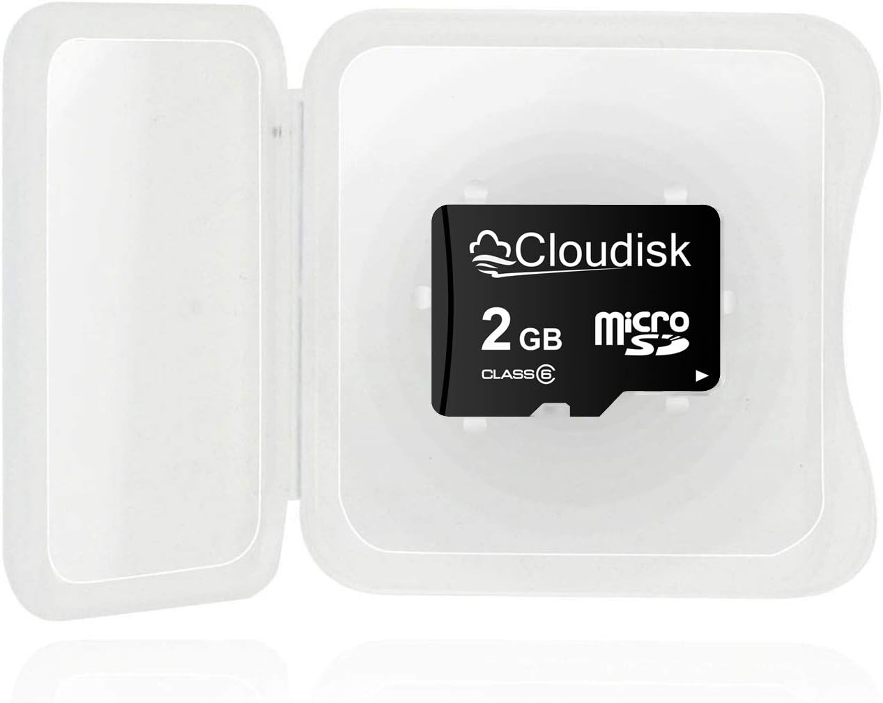 Cloudisk Pack 10 2GB C6 (2GB) of Micro SD Card Flash Memory Card with SD Adapter, Card Reader