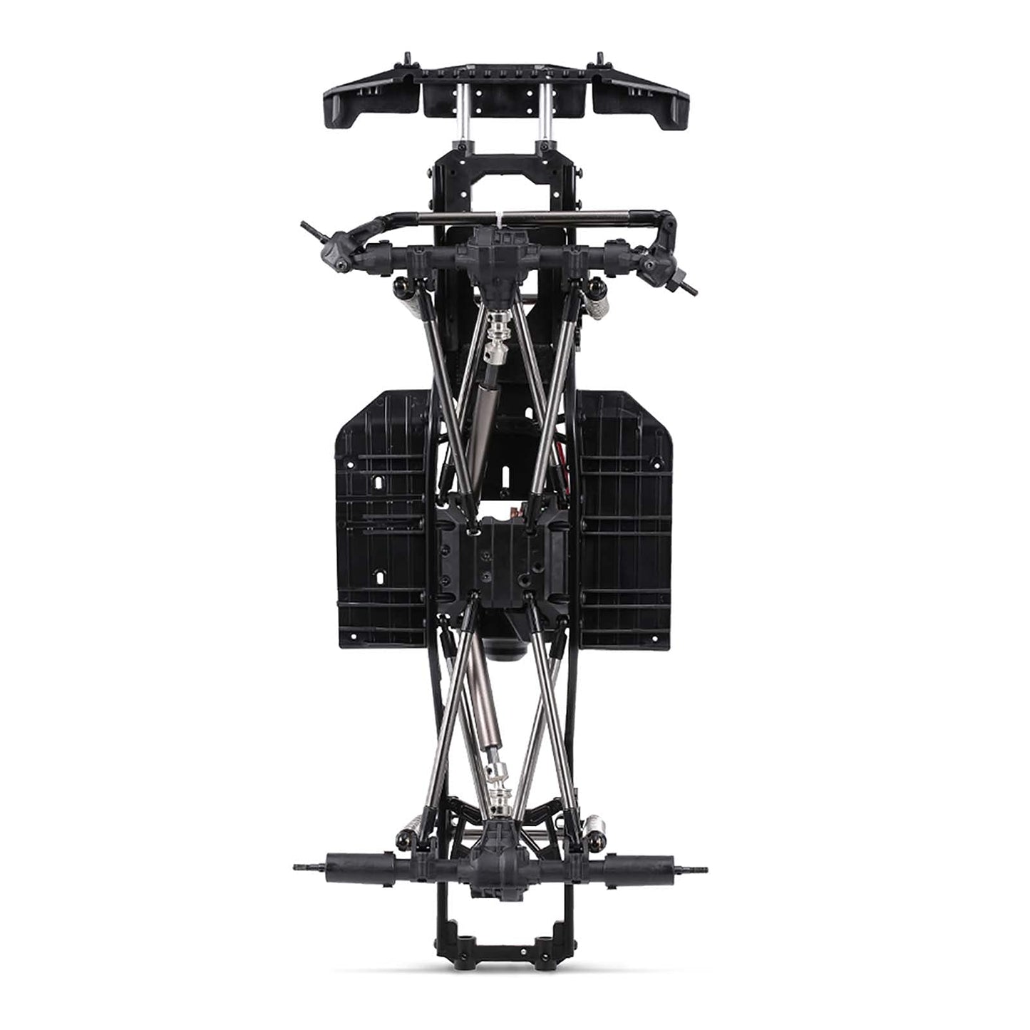 SHUAIGUO 313mm Wheelbase Chassis Frame for 1/10 AXIAL SCX10 II 90046 90047 RC Crawler Climbing Car DIY