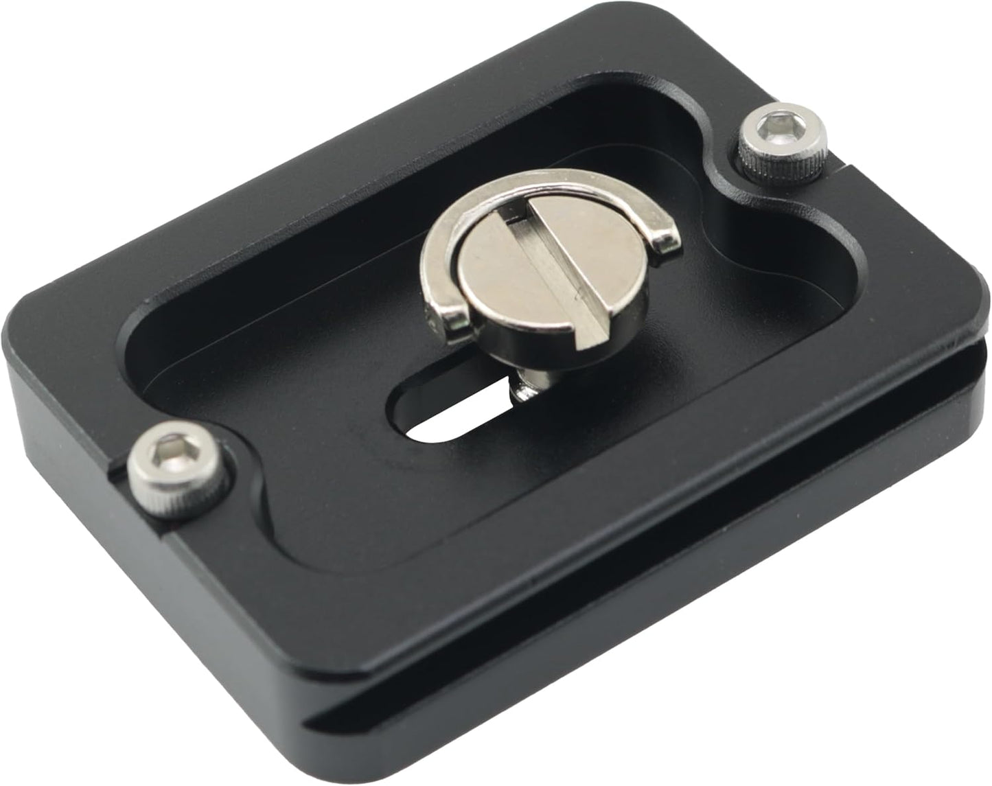 YTgilo 2PCS 1/4 inch-20 Metal Quick Release Plate with Camera Screw Tripod Mounting Plate for DSLR Camera Tripod Ball