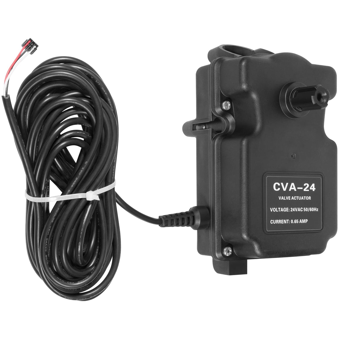 Yoursme CVA-24T Valve Actuator Replacement Part for Pentair 263045 Valve Actuator, 24 Volt AC 180 Degree Rotation, 25 Feet Cable, for 2 or 3 Port Valves, Compatible with All 24VAC Control Systems