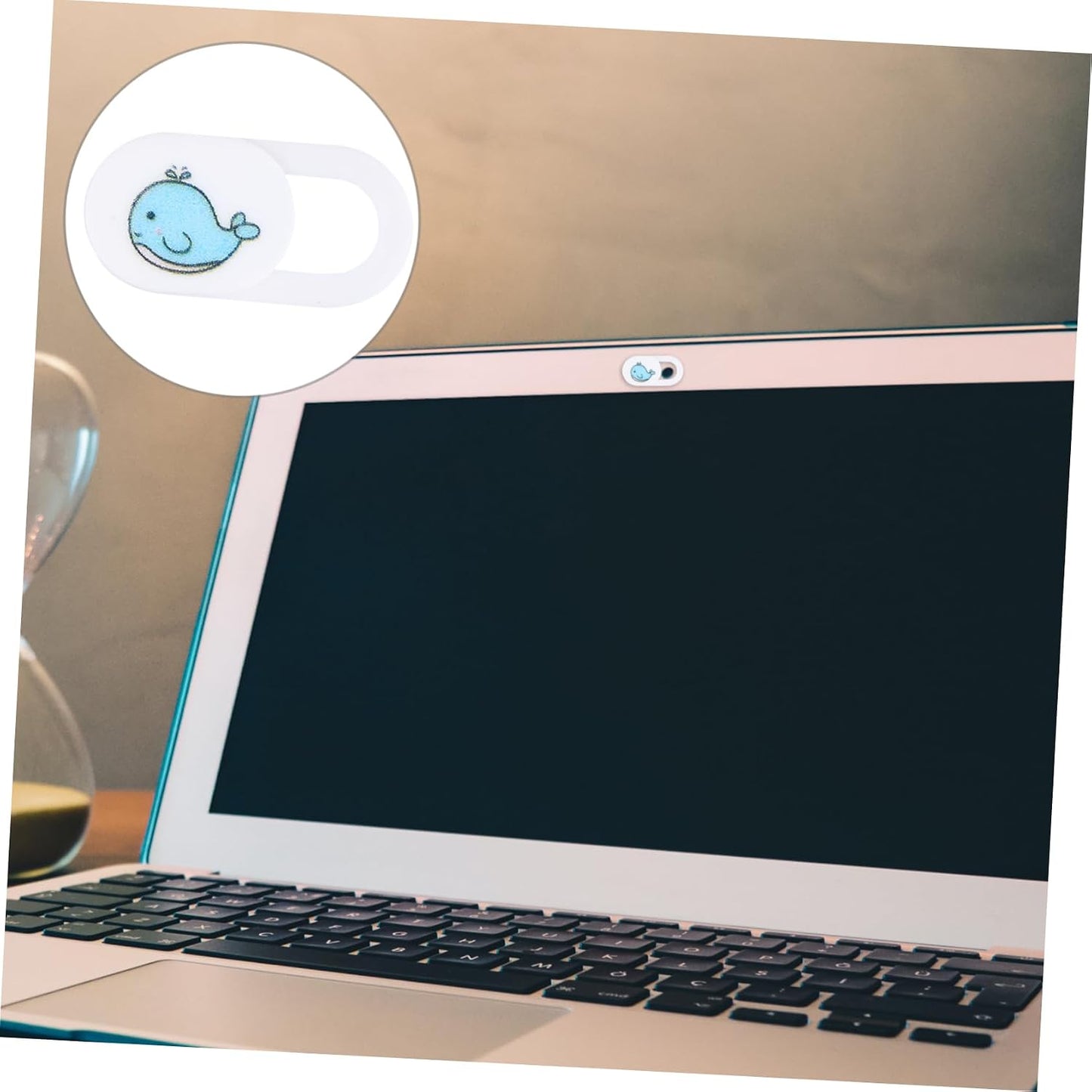 3 Pack ARTIBETTER Whale Pattern Webcam Cover Slide Privacy Protection for Laptop Tablet Computer Lens