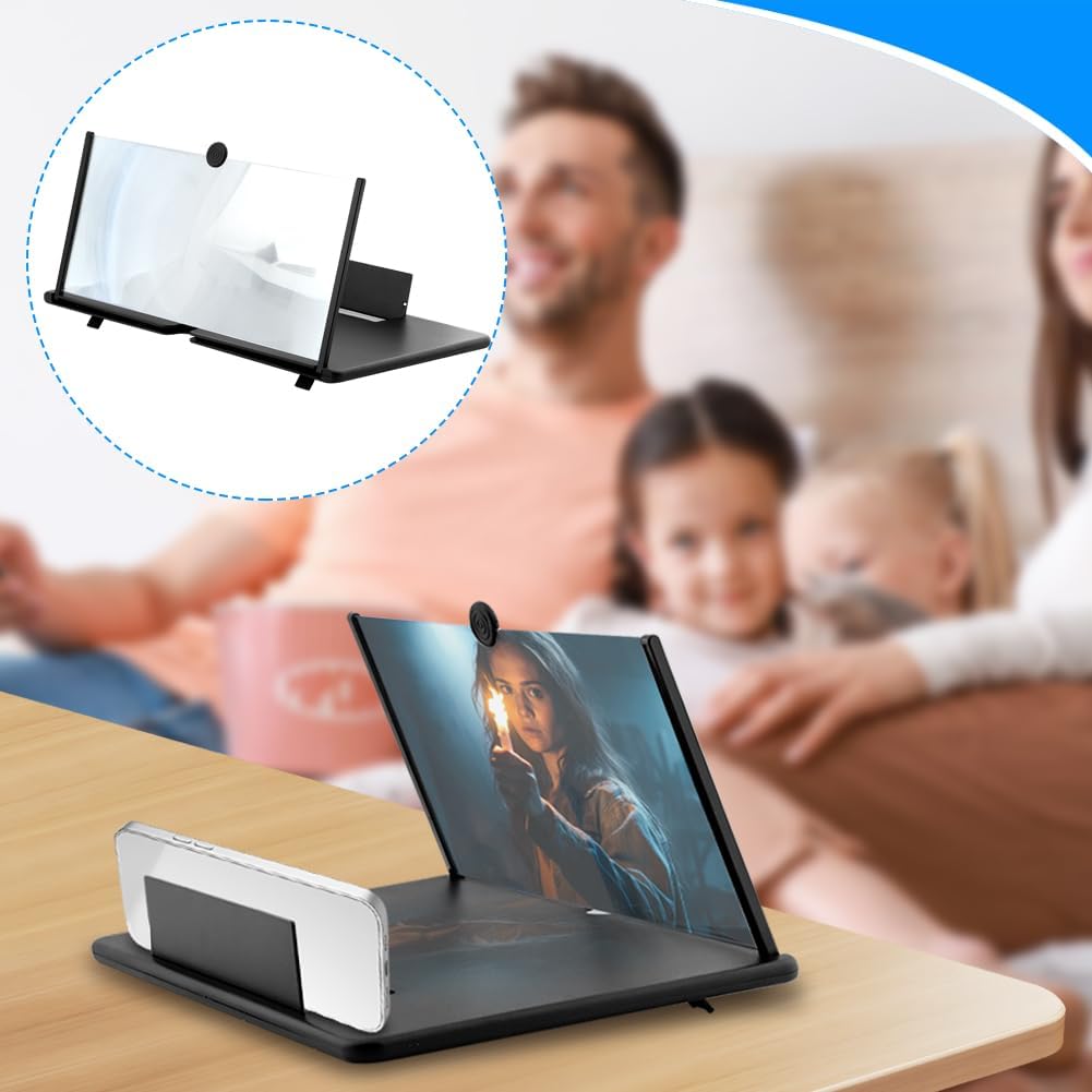 Bibabala Amplifier,3D Gaming(Size:18") Screen Magnifier HD Mobile Phone Magnifier Projector Screen