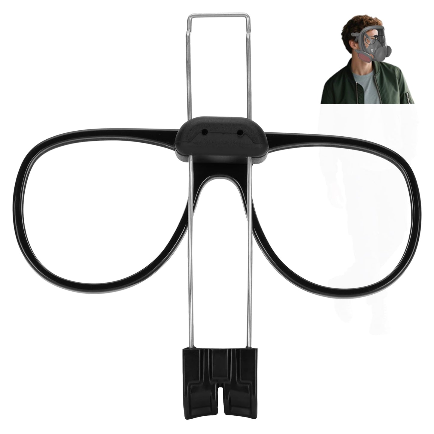 6878 Spectacle Kit, Compatible with 3m Spectacle Kit, for 3M Full Facepiece Respirators Including 6000, FF-400, and 7000 Series, Adjustable Prescription Lens Frame for Eye Glass Wearers, Not Included