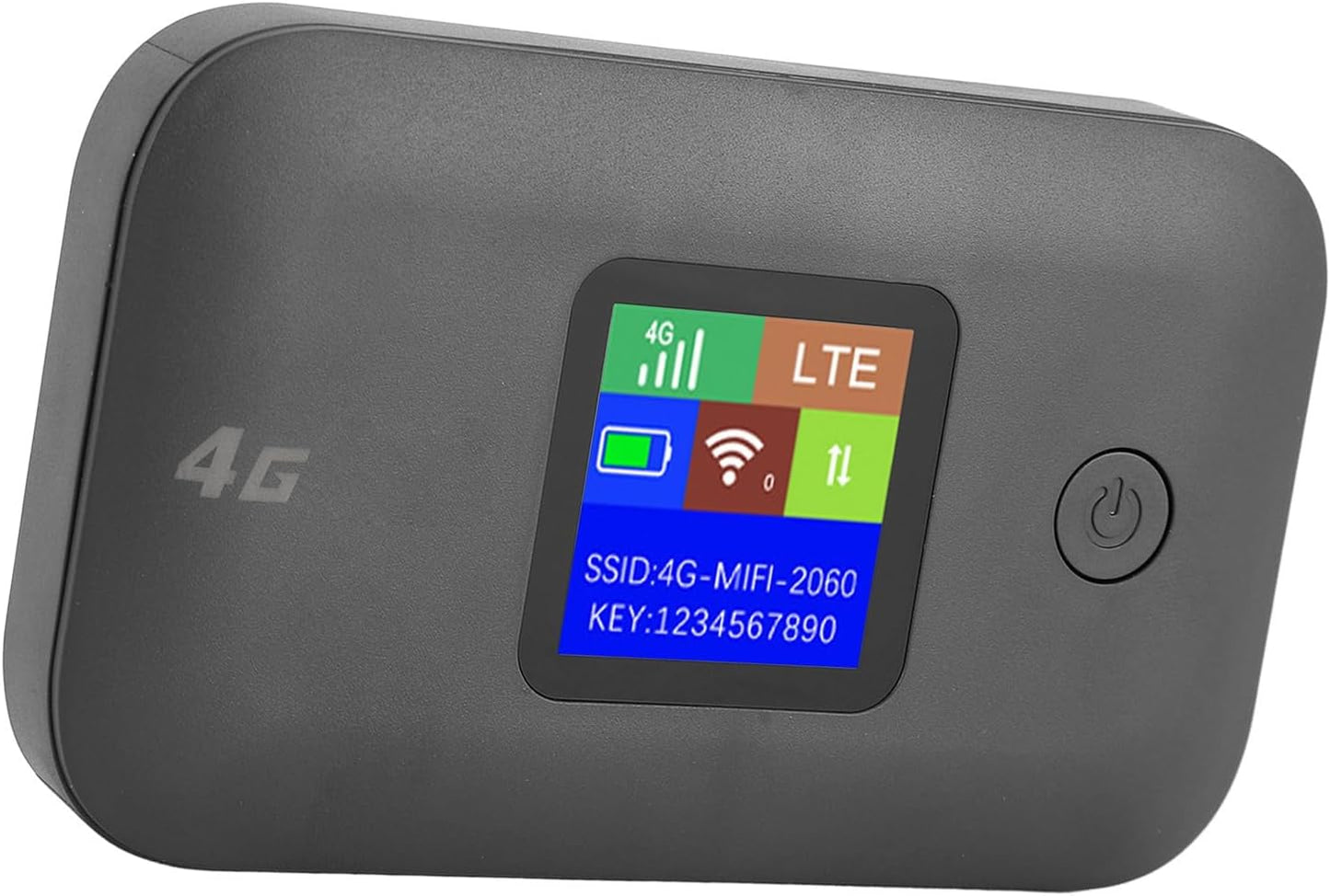 ciciglow 4G 8-10 3000mAh LTE Portable Router, Mobile Hotspot with SIM Card Slot, Supports Users Stable Battery, Made