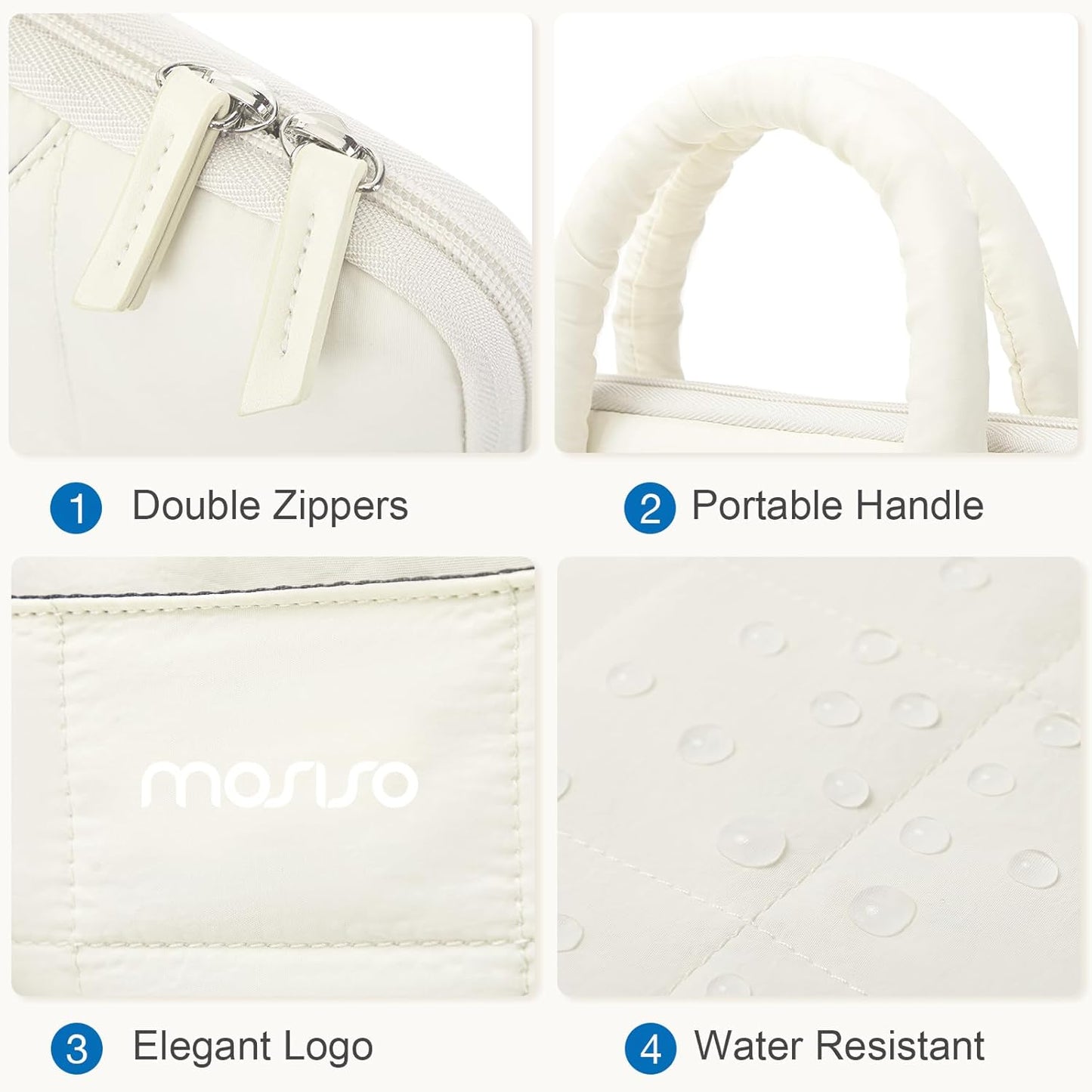MOSISO 16 inch, 15-15.6 inch 16 M5 M4 M3 M2 M1,HP Laptop Case Puffy Laptop Sleeve Compatible with MacBook Pro Acer Dell
