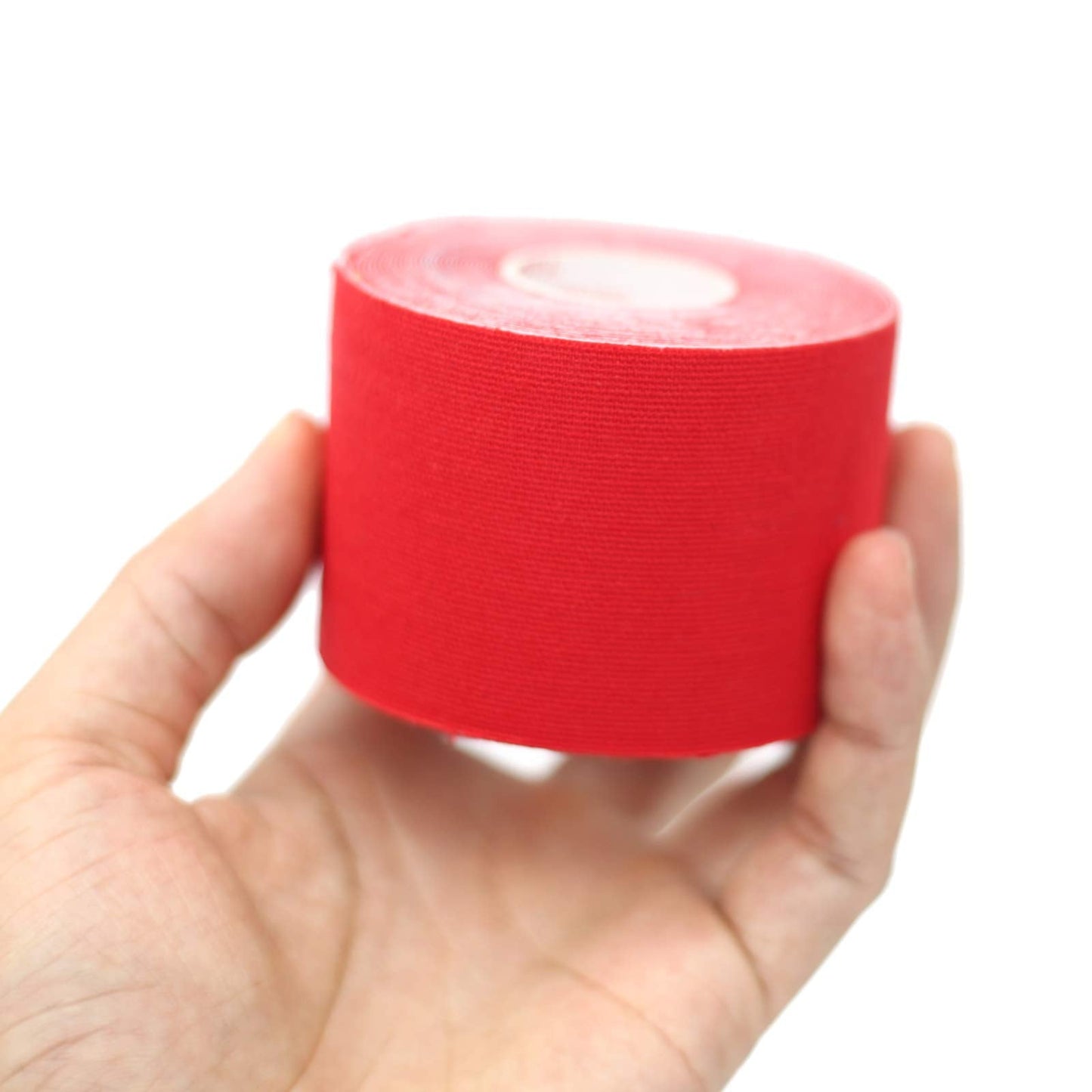 PRIOR FITNESS Aerial Lyra Hoop Anti Skid Tape Aerial Hoop Lyra Non Slip Grip Tape Yoga Rig Belt for Exercises Gymnastics Acrobatics Kinesiology (Red)