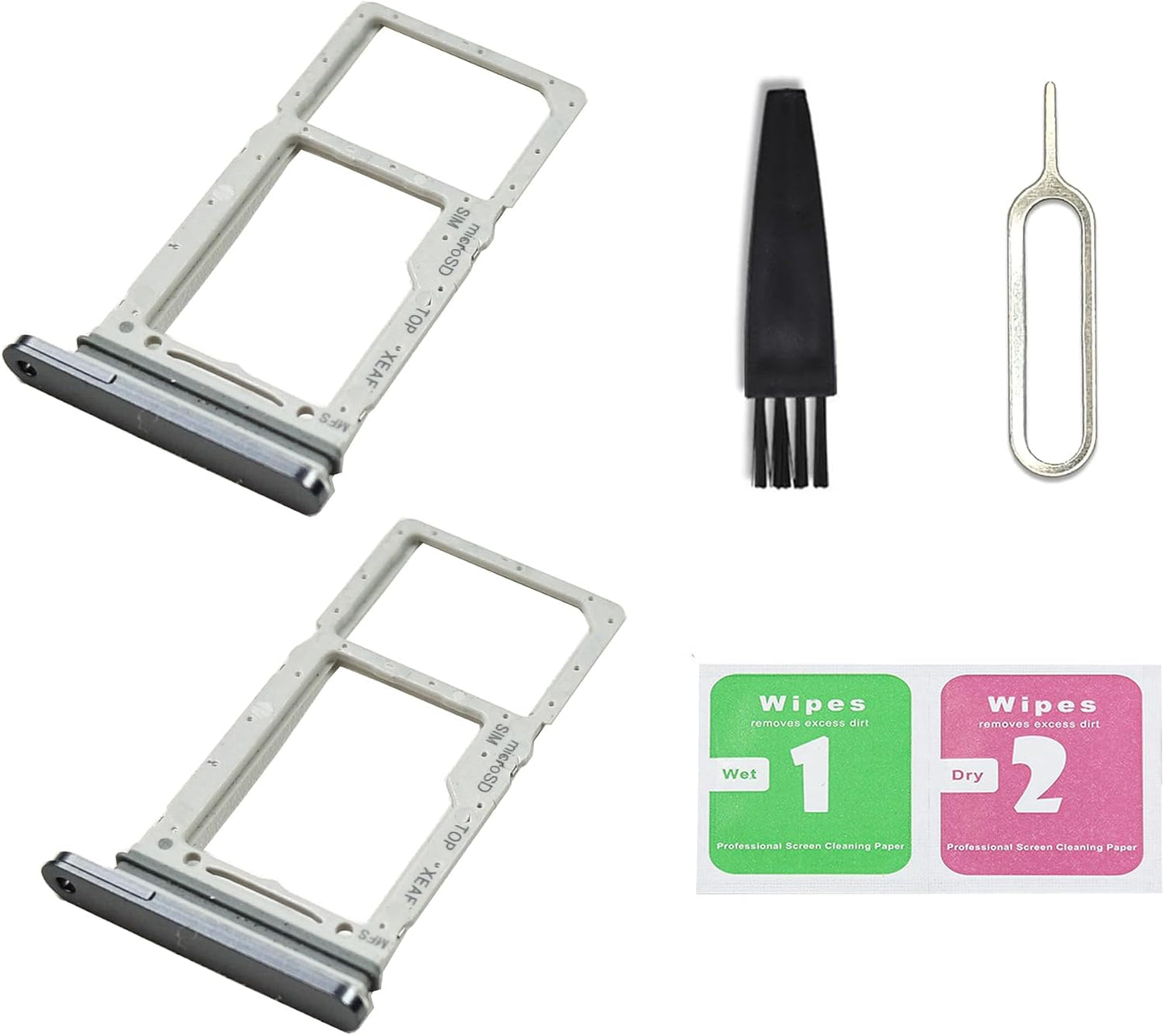 BATLABB 2 S9 S9 PCS for Galaxy Tab FE Single SIM Card Tray Replacement, Single SIM Card Slot Holder Compatible
