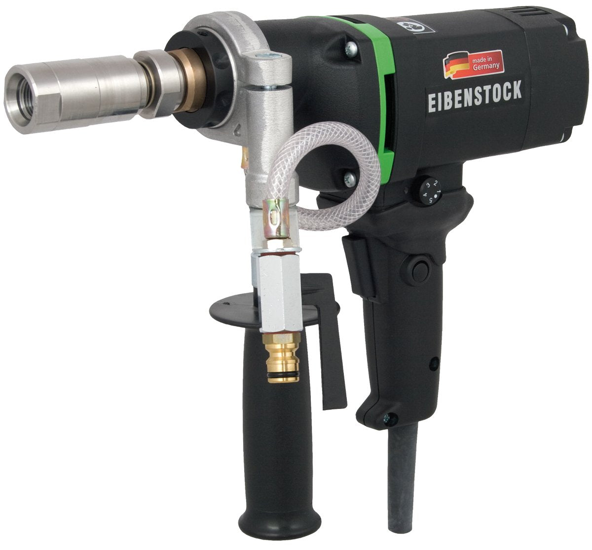 CS Unitec | END 1550 P | Diamond Wet Core Drill. 110 V. Up to 2-5/8" Dia. for Stone, Tiles, and Glass. Up to 1-1/2" Dia. for Concrete. - Made in Germany