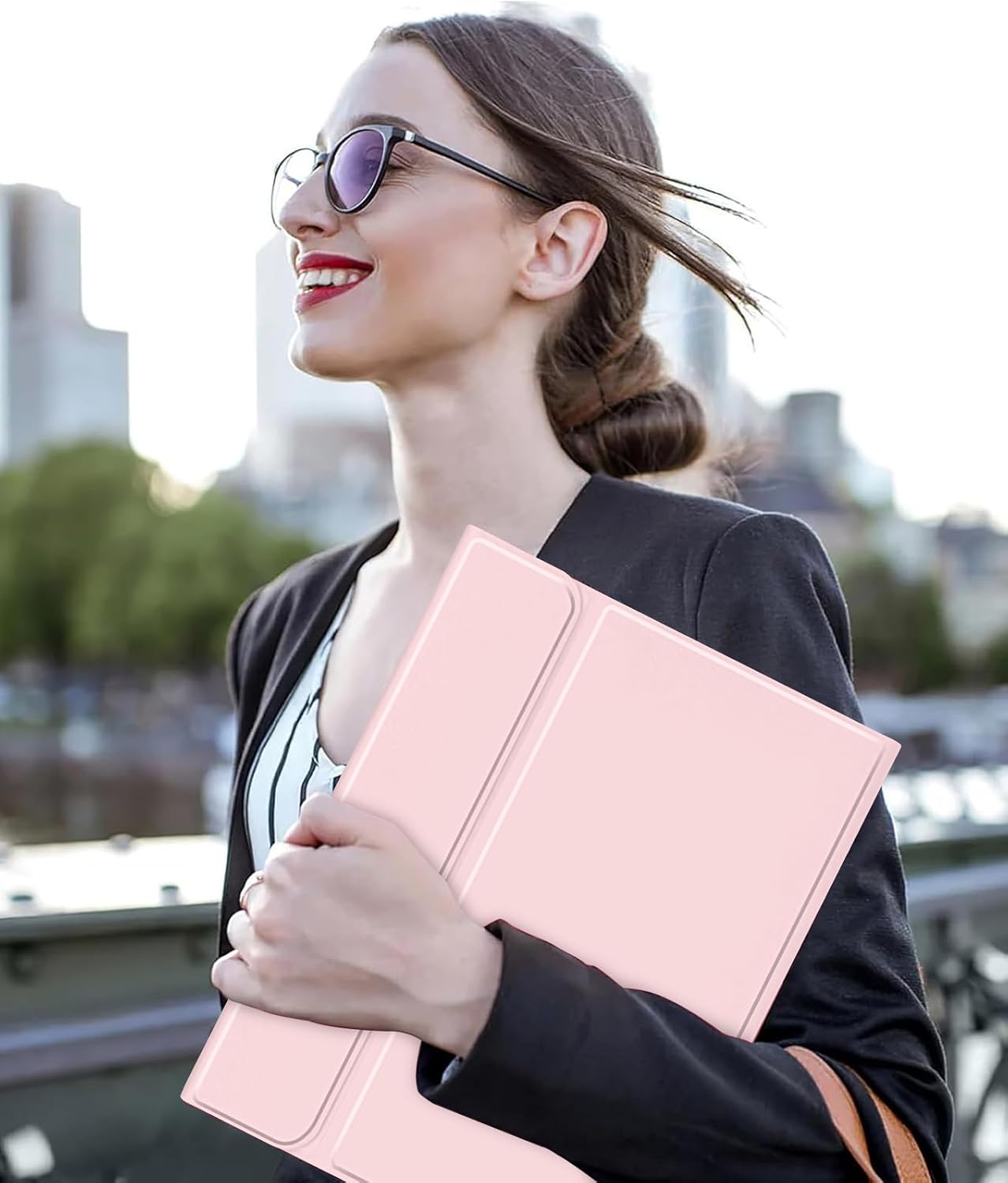 MMK 11th 10th 11/10.9" 2025 A16/2022, for iPad Generation Case with Keyboard Detachable Wireless Bluetooth Folio