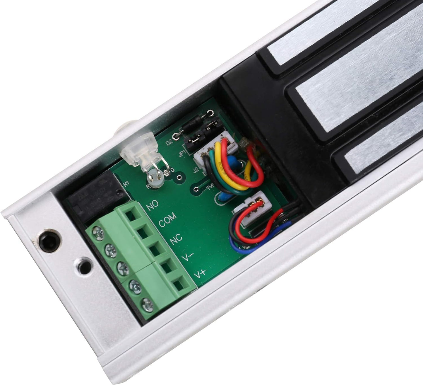 UHPPOTE Access Control System with Electromagnetic Lock 600lb Holding Force for Outswinging Door