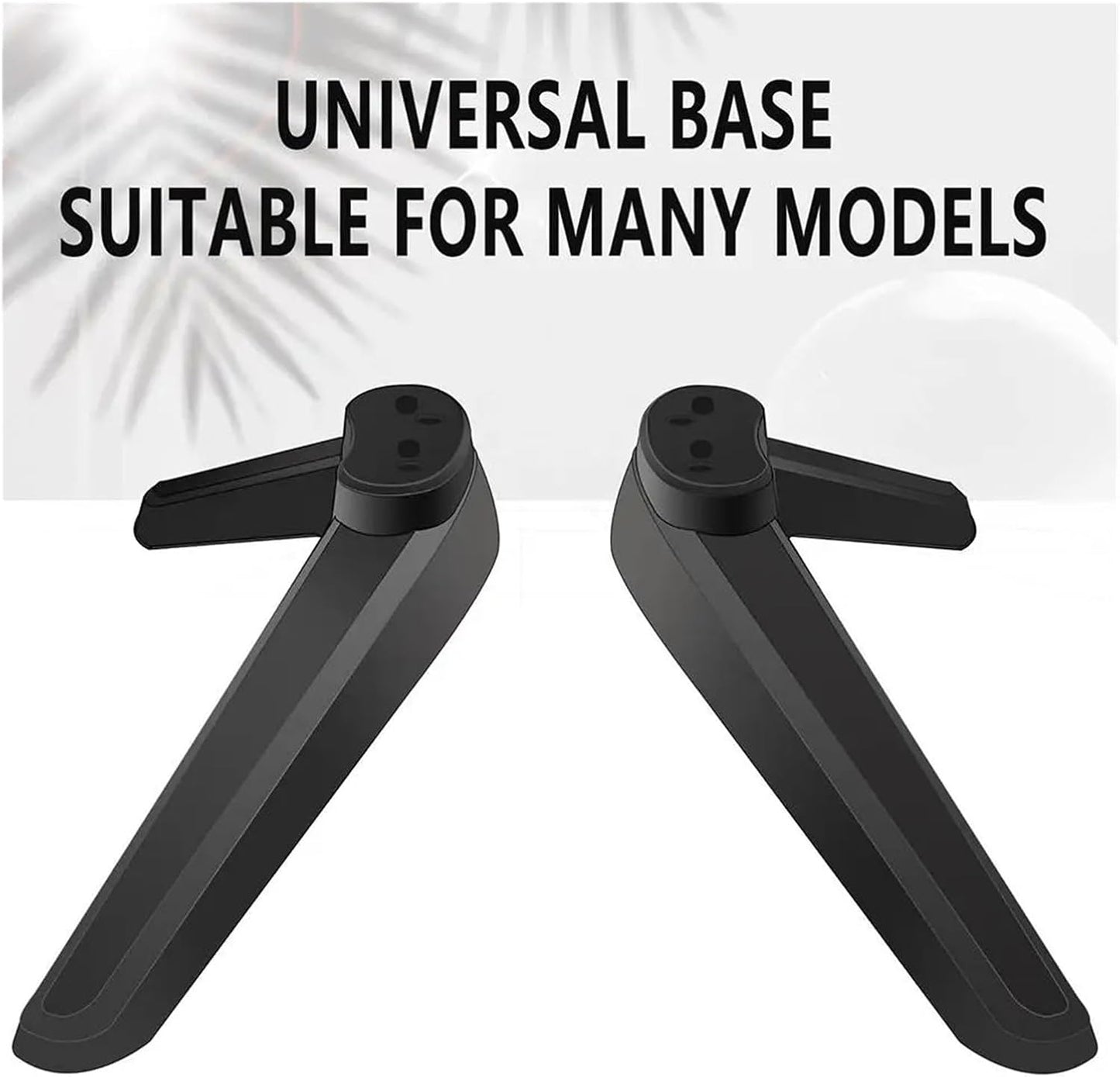 DYLCCHFS 17Mm-20Mm Universal TV Stand Table TV Legs Replacement TV Base Pedestal Feet TV Stand Mount Legs Easy to Use