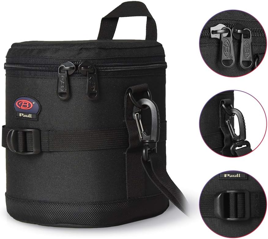 DSLR Camera Lens Bag - Fits Canon, Nikon, Sony & More
