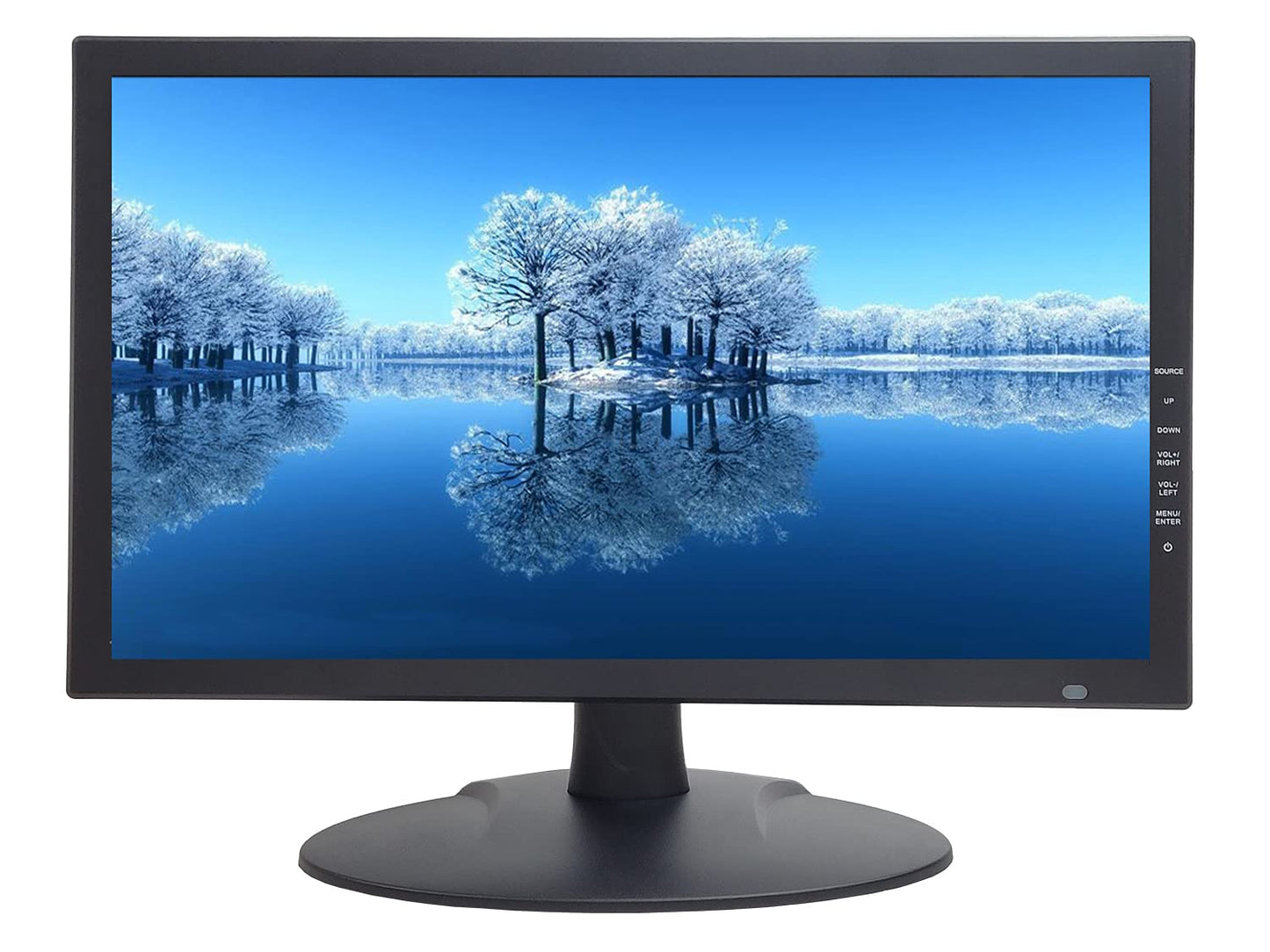 101AV 18.5" Scaled 4K Security Monitor with Super Sampling Anti-Aliasing (SSAA), HDMI (Scaled 4K/8MP), BNC in/Out, VGA, VESA Mount, Ultra-Smooth Detail for 24/7 CCTV & Home Office Surveillance use