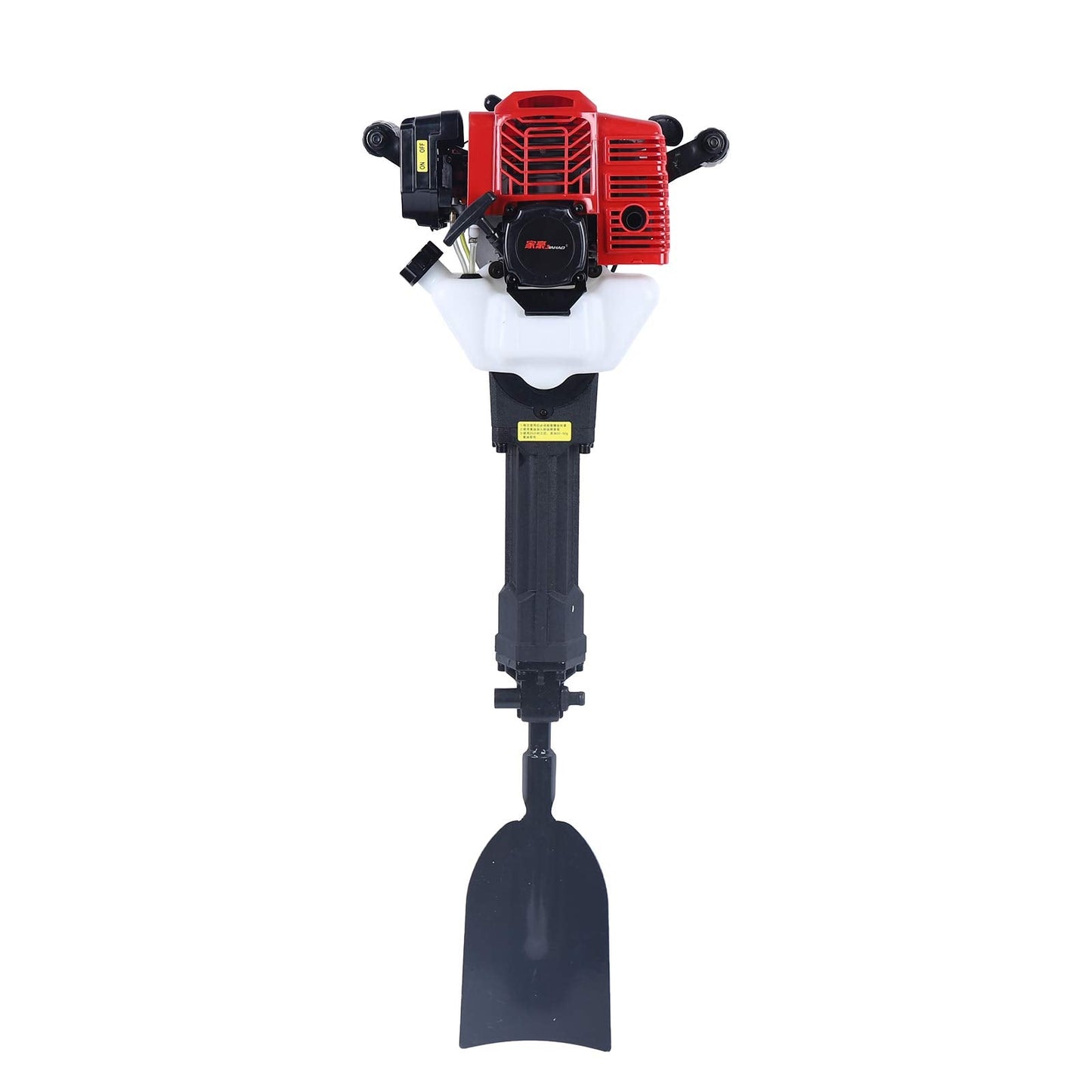Cbhfmljd 52cc 2 Stroke Portable Tree Digger, Gasoline Excavator Sapling Planting Shovel Rock Portable Drilling Machine,post Hole Digger For Garden Farm And Home Planting Shovel Rock Tool