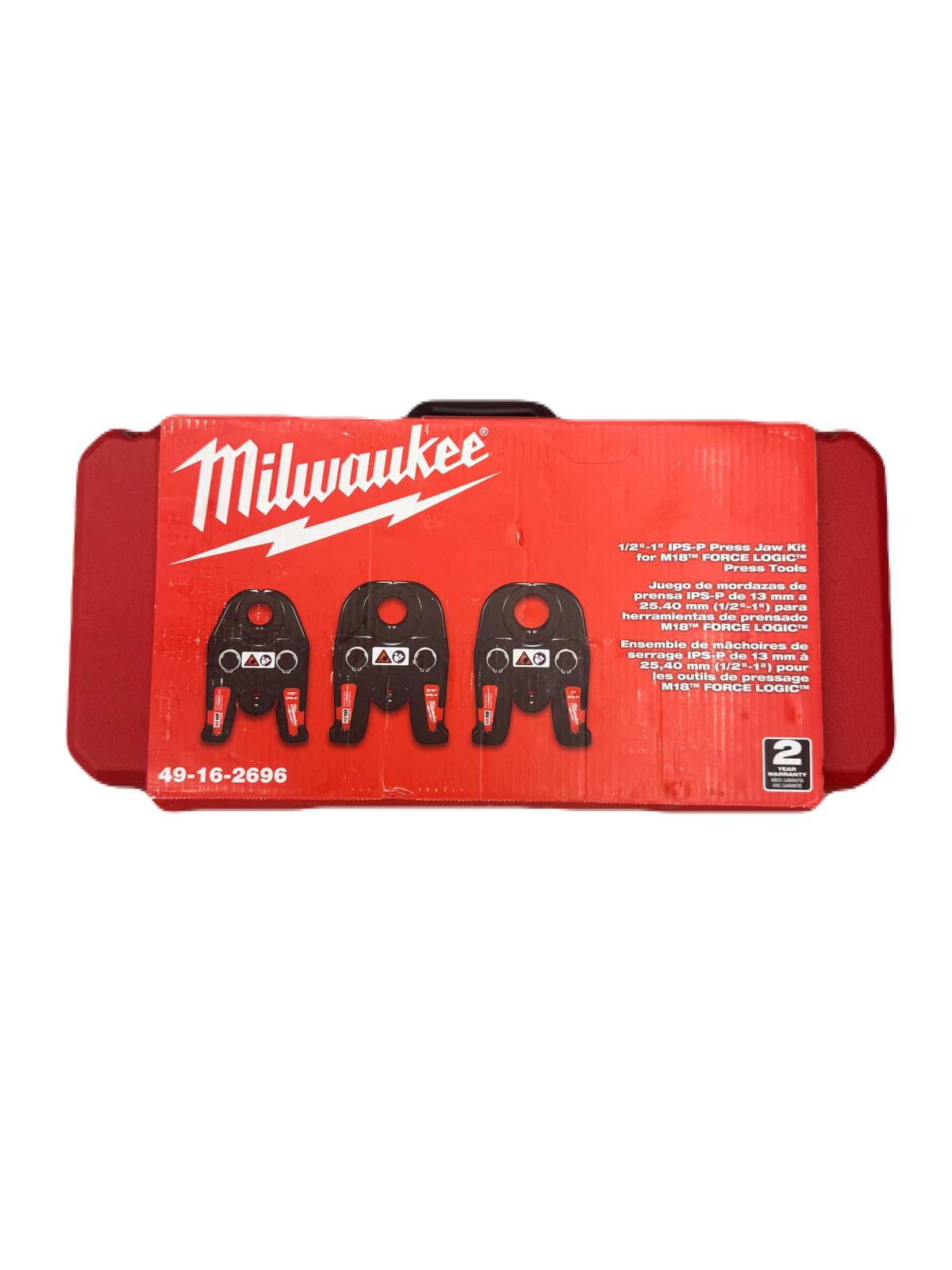 Milwaukee 49-16-2696 M18 1/2" - 1" Black Iron Jaw Kit