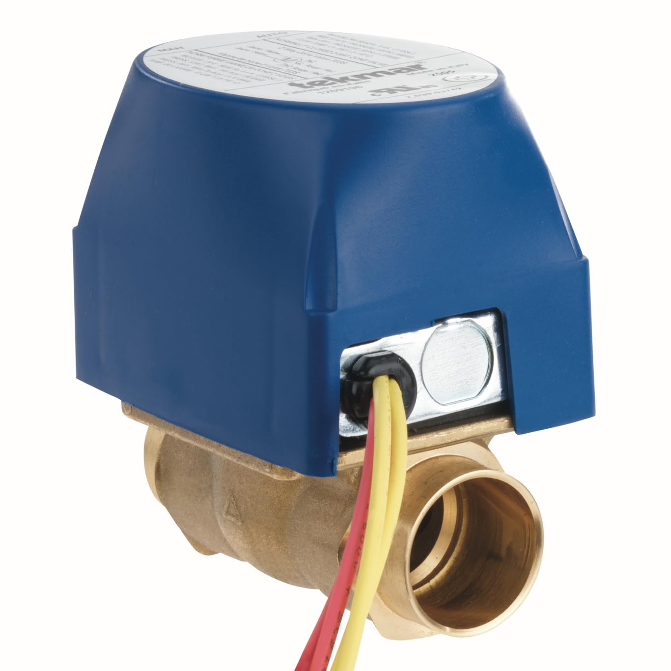 tekmar 703S 2-Way Zone Valve | Normally Closed, Electro-Mechanical Actuation with End Switch, 1" Sweat Connection, 24V AC Hydronic Heating & Cooling Systems