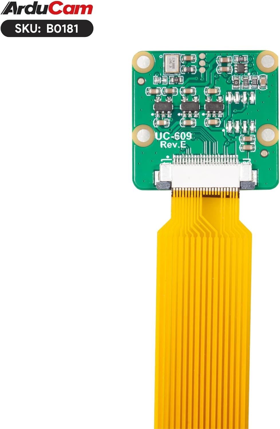 Arducam 8MP IMX219 Module,77.6 FOV,3280 2464 Auto Focus Camera Degree x px Resolution Compatible with NVIDIA Jetson