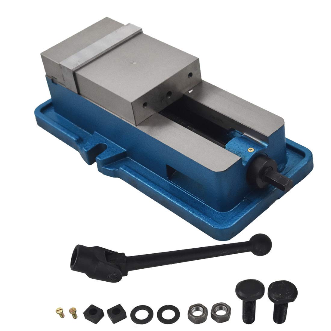 WFLNHB 6 x 6.3" Accuracy Mill Vise without Base Replacement for Milling Shaping and Drilling Machines
