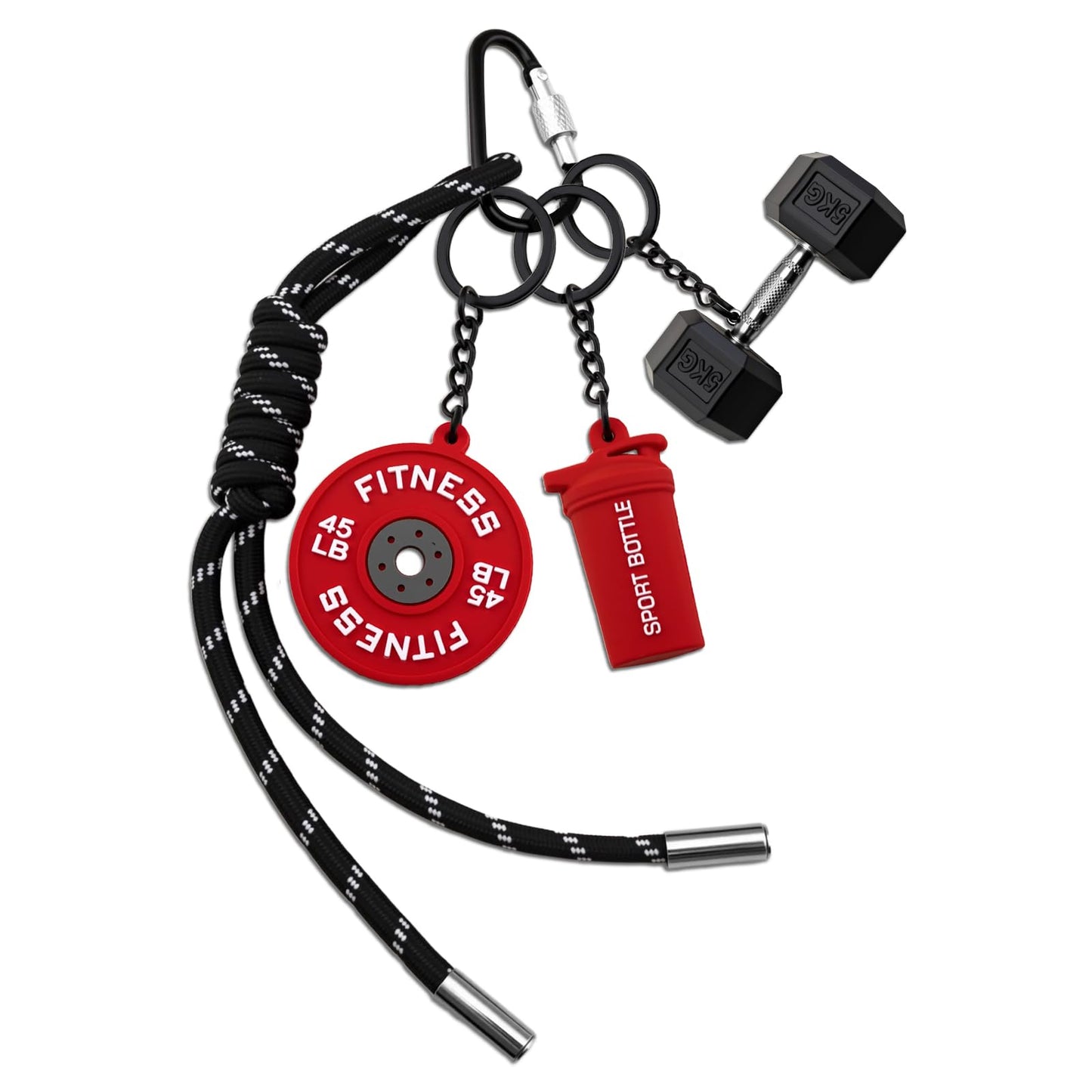 igvean Gym Gifts for Women Fitness Keychain Cool Gifts for Gym Lovers Fitness Gift for Women Men Bag Purse Charms for Womens Girl Workout Accessories for Her