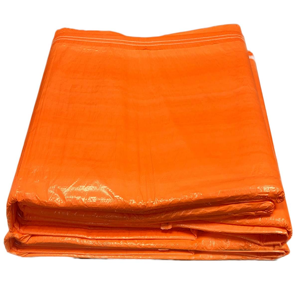 Moose Supply Concrete Curing Blanket Cover, 6 x 24 Foot Heavy Duty Insulated Concrete Blanket with Foam Core, PE Coated Woven Tarp for Construction, Cement, and Landscaping, Orange