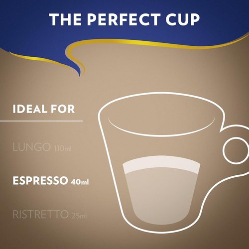 Lavazza Super Crema Capsules - Medium Roast Arabica & Robusta Blend | 60 Aluminum Capsules for Nespresso Machines