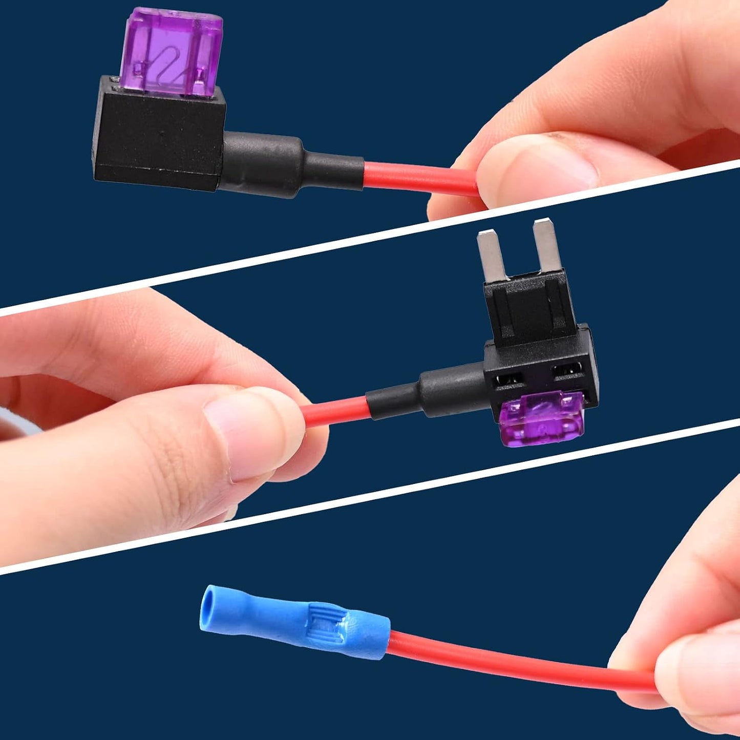 CADUFUELLY 2011-2018 Factory Radio Add a Subwoofer Amplifier Wire Harness Replacement for Ford Factory Radio