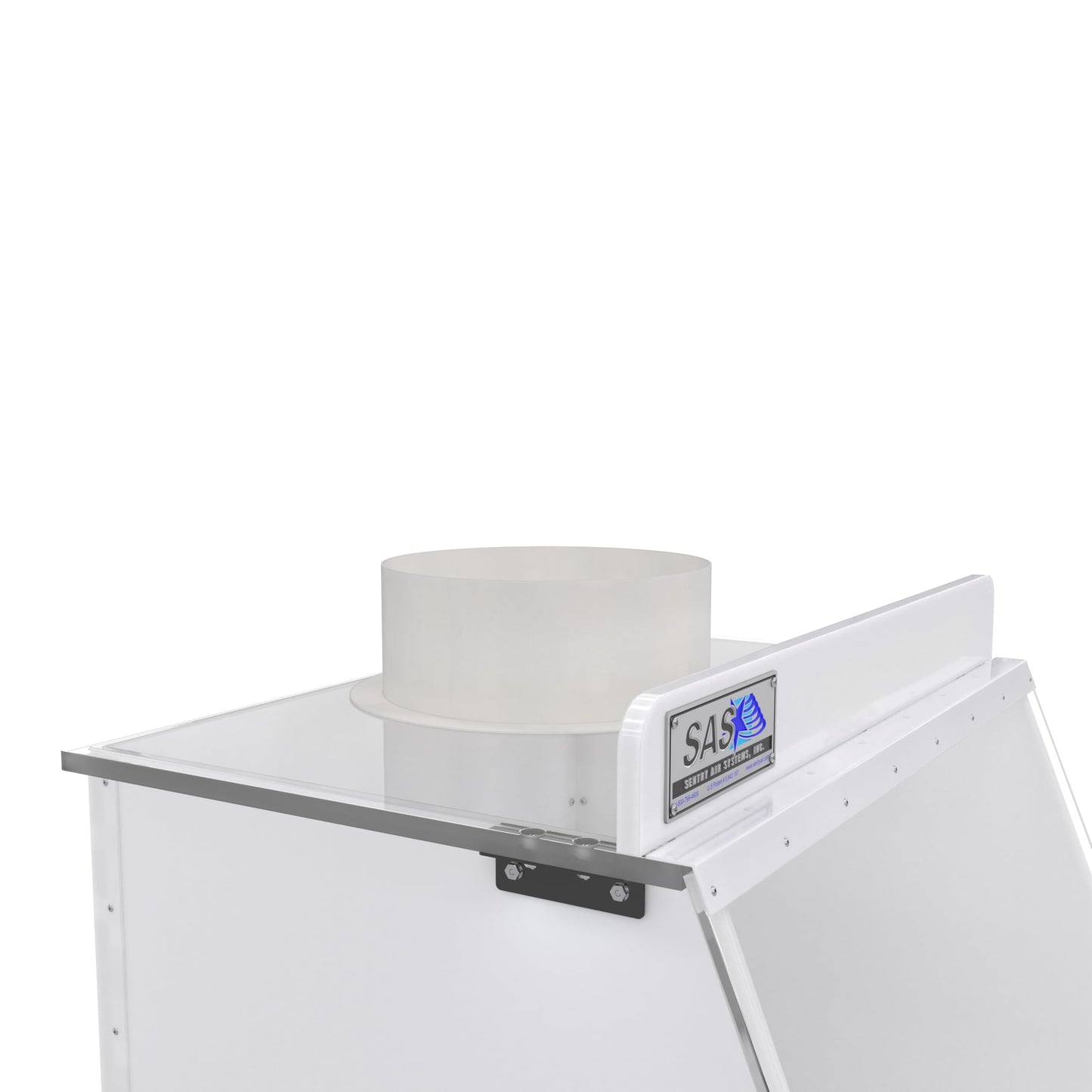 24” Wide Ducted Fume Hood, Exhaust Hood for Laboratory Fume Control, Chemical Fumes, Pharmaceutical Compounding, 3D Printing, and other Fumes/Odors
