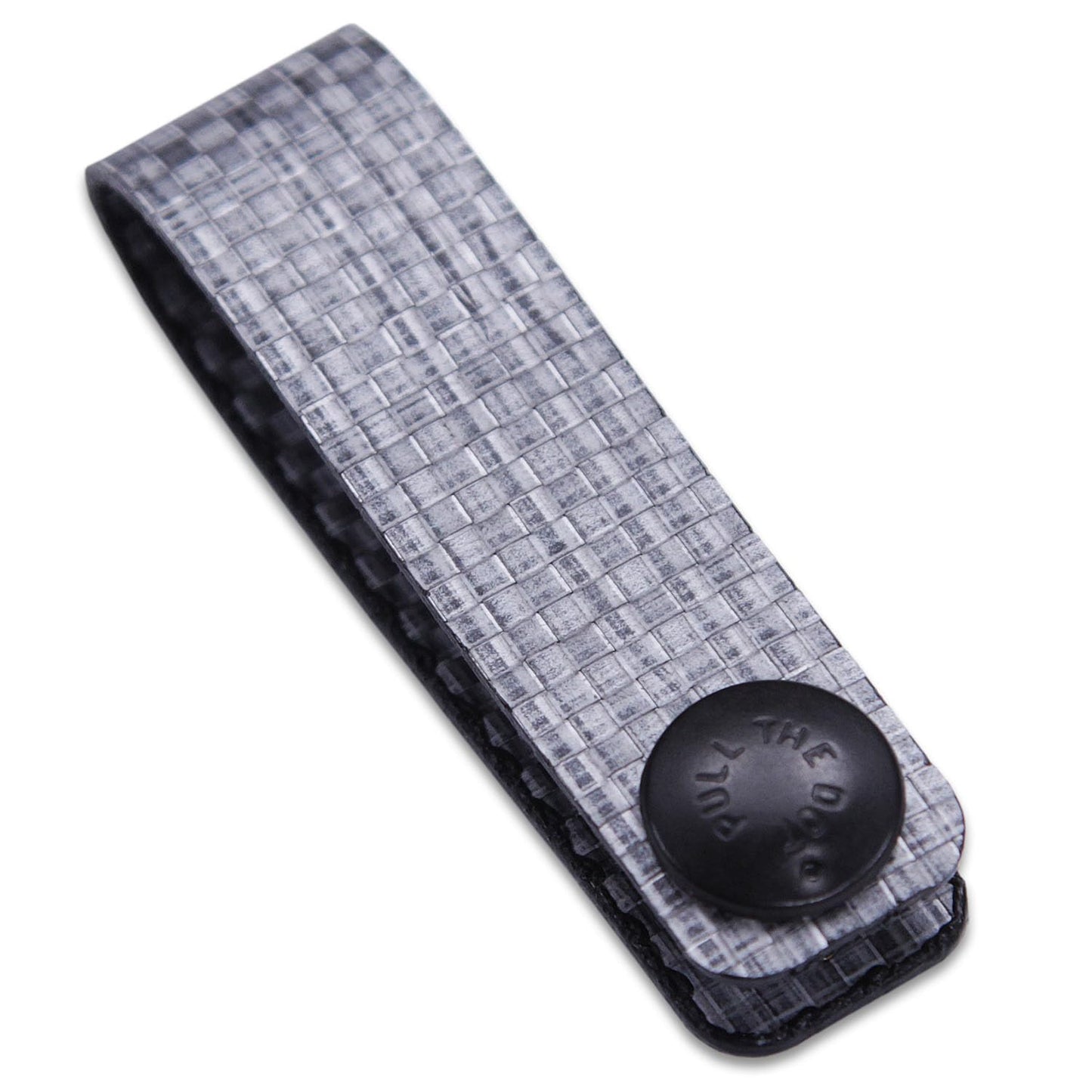 Tegris IWB Rigid Belt Loops - Silver – w/Heavy Duty Pull-The-Dot Security Snaps & Mounting Hardware - 5.75 x 0.75 inch - Holster Loops - (Fits 1.25" to 2.00" Belts (Adjustable) - (2 Pack)