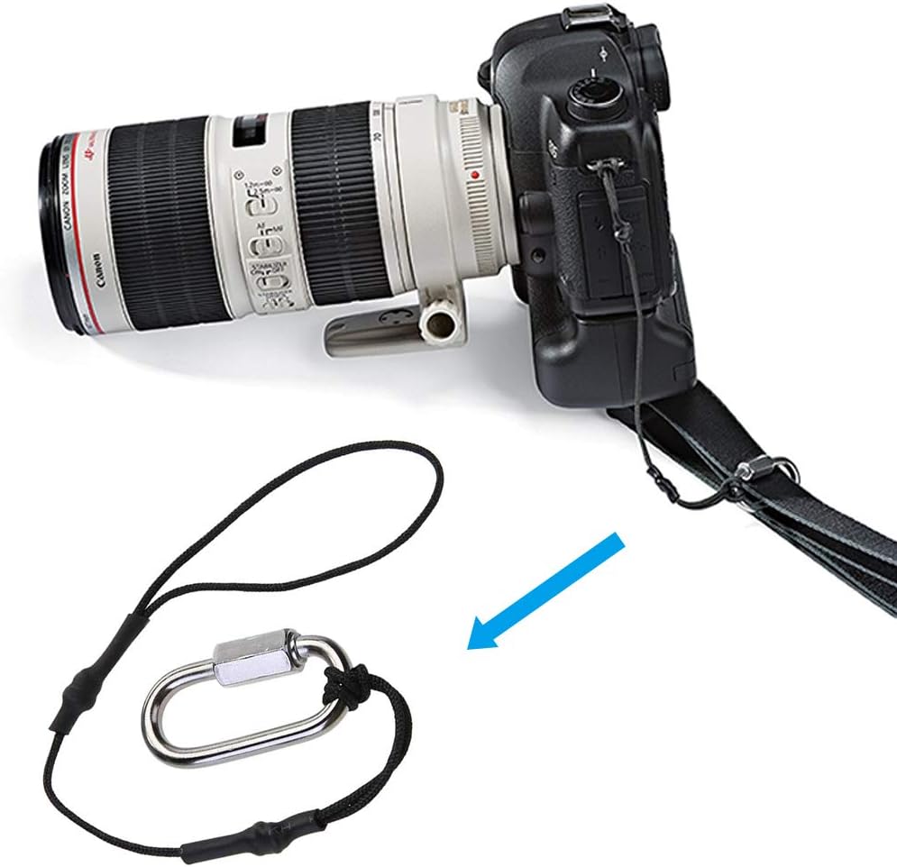 4 Packs SourceTon Camera Tether Safety Strap, Camera Strap for DSLR Camera and Mirrorless Professional Cameras