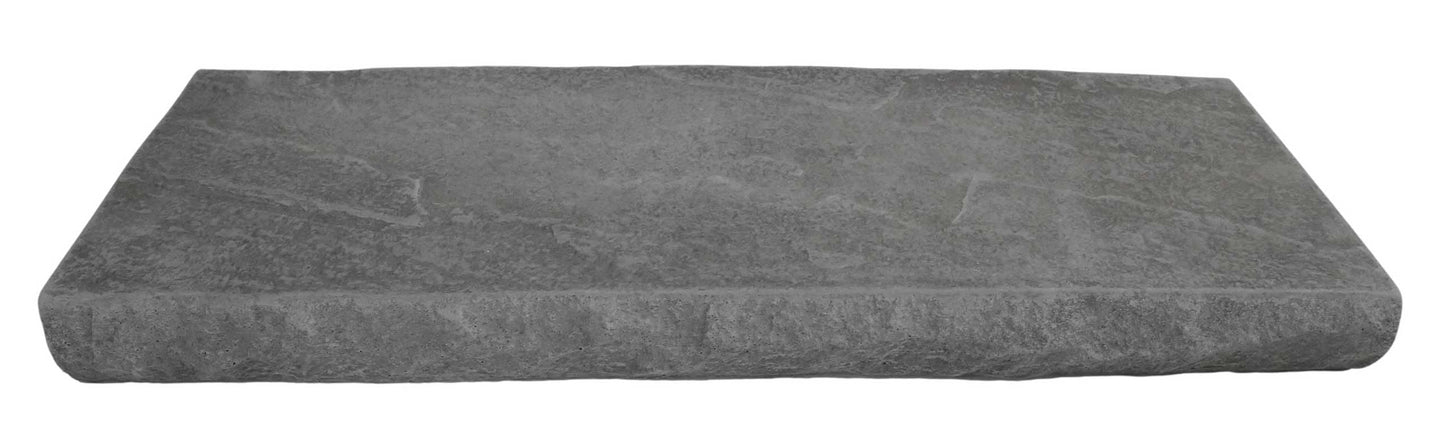Stone Master Molds Rubber Molds for Concrete, Slate Texture, Wall Cap Mold, 24" L x 8" W x 2" D