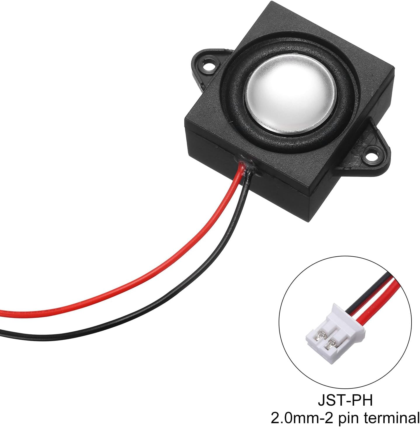 uxcell 1Pcs 3 4 JST-PH2.0 Speaker Watt Ohm Mini Speaker Micro Speaker with Interface for Small Electronic Projects