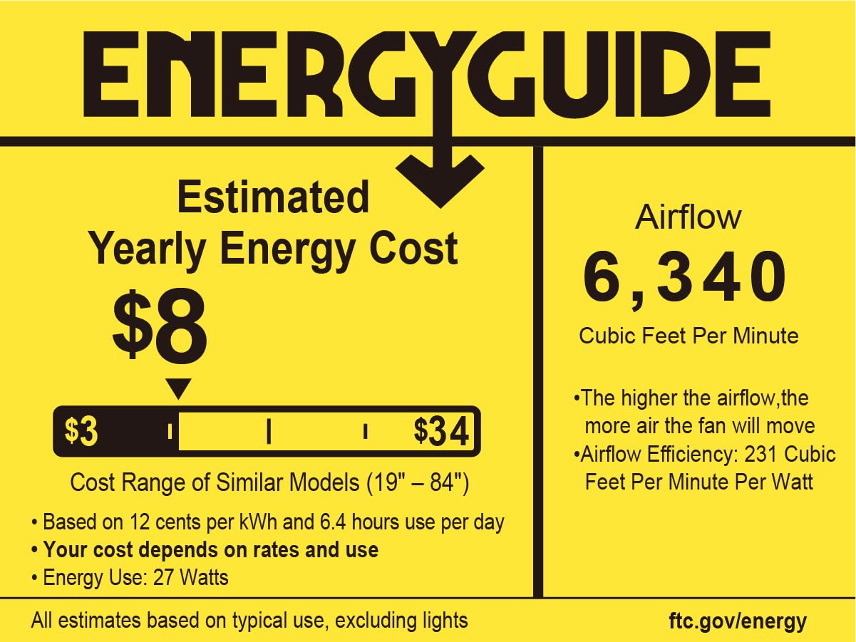 Newday 72 inch Large Ceiling Fans with Lights and Remote, Indoor/Outdoor White Ceiling Fan for Living Room Patio, 6 Speeds Silent Reversible DC Motor, 3CCT, Timer, 3 Downrods, 8 Blades