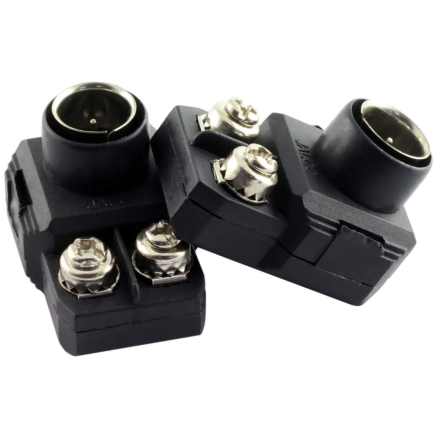 E-outstanding 2PCS 300 75 Antenna Matching Transformer Connector Ohm to Ohm Quick Push-On Plug UHF VHF FM Converter