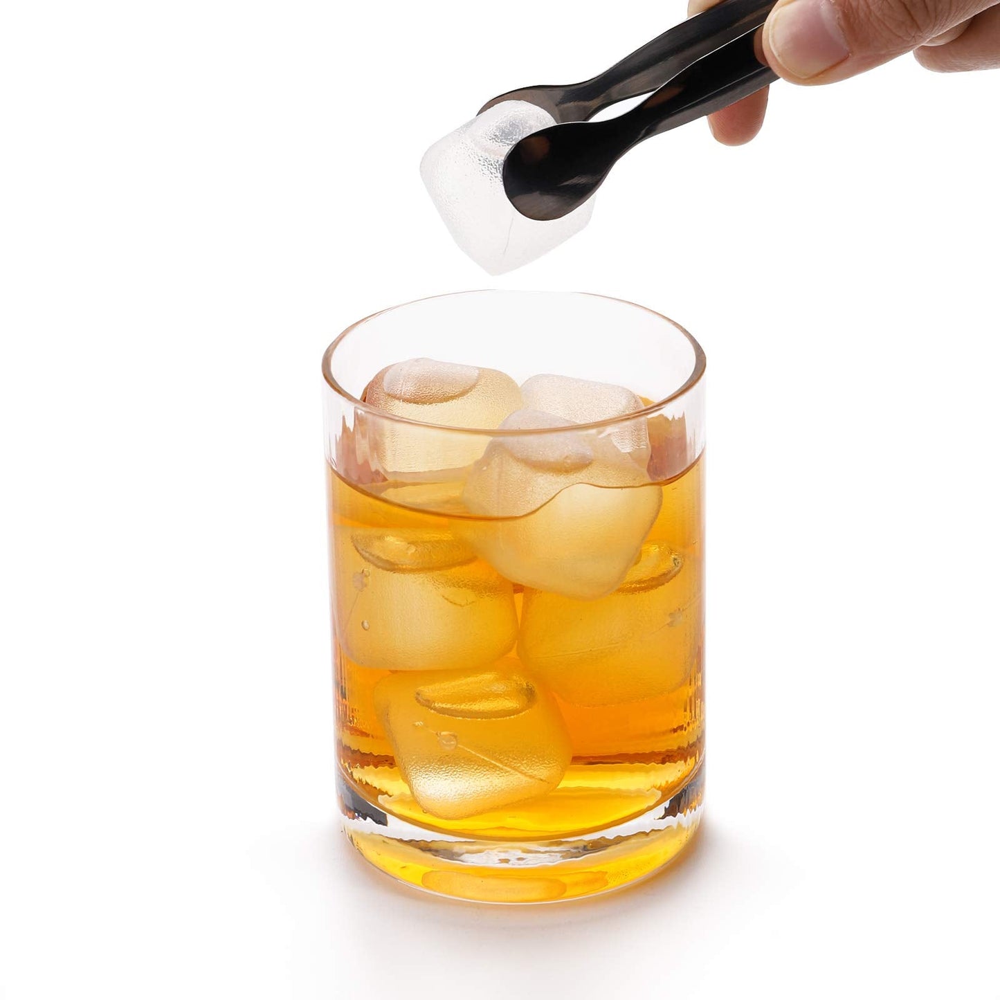 Yopay 200 Pieces Plastic Ice Cubes, 1" Reusable Ice Cubes For Chills Drinks, All Beverages, Refreezable, Washable, Quick And Easy To Use, White, Square