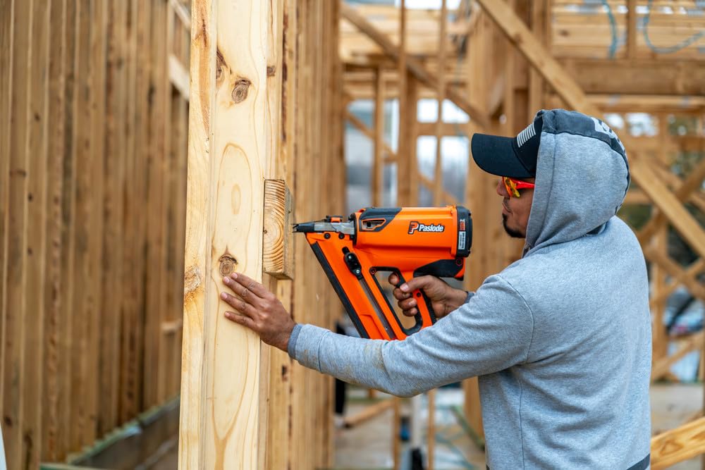 Paslode Cordless Xpro 30 Degree Framing Nailer, 906800, Battery and Fuel Cell Powered, No Compressor Needed