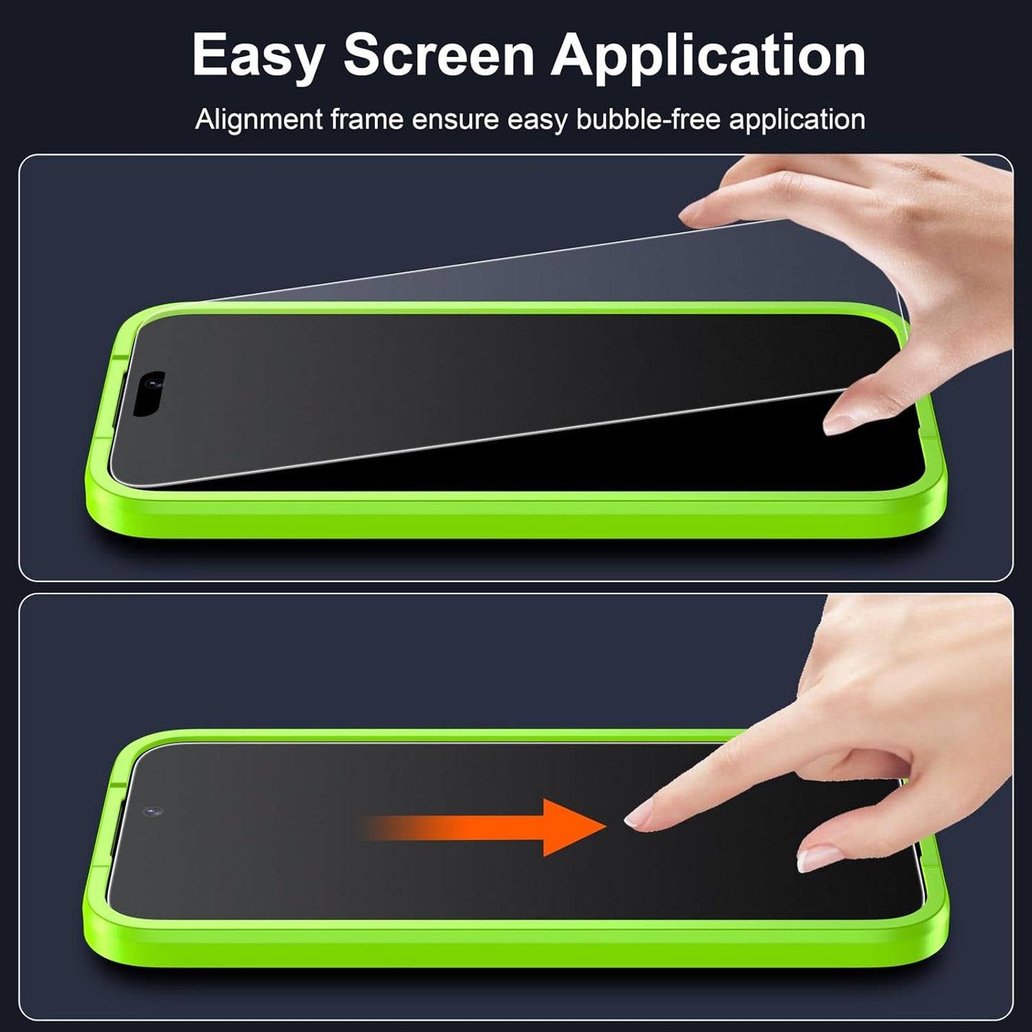 3-Pack 17/16 9H Esanik for iPhone Pro Matte Glass Screen Protector - Anti-Glare, Anti-Fingerprint, Anti-Reflection
