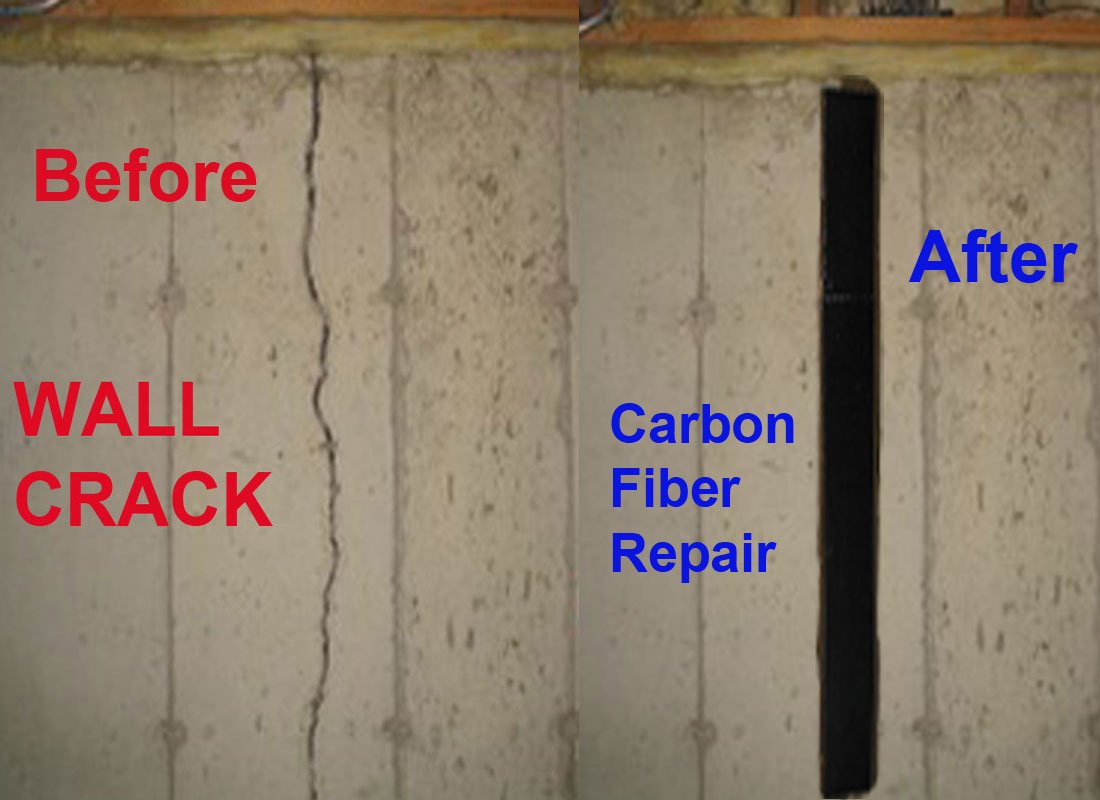 100 ft - Carbon Fiber-Basement Wall Crack Repair Kit - Carbon Fiber Foundation Wall Repair - Easy to use Includes Instructions