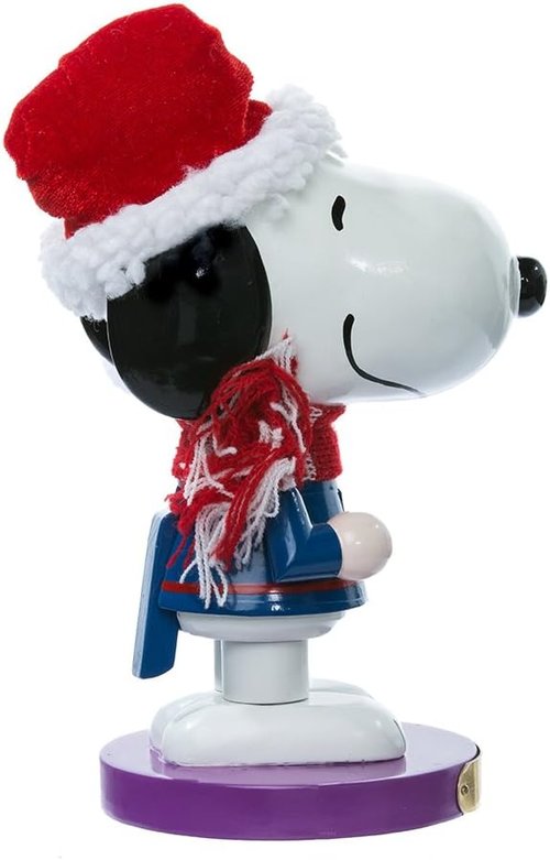 Kurt Adler Snoopy Nutcracker - 10-Inch Collectible Peanuts Holiday Decor