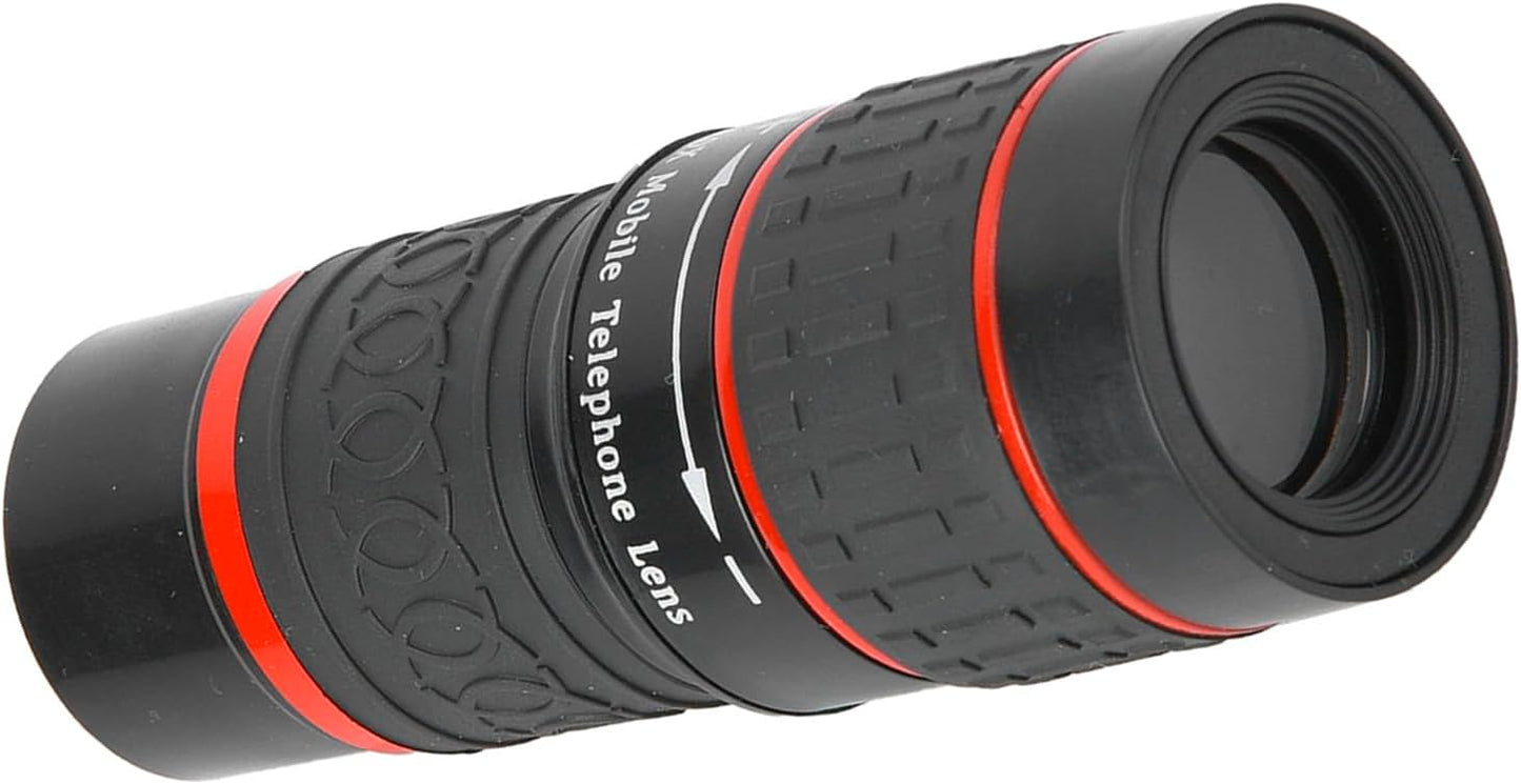 20X Zoom Lens for Cell Phone, Long Focus Zoom Telephoto Phone Lens Cellphone Camera Lens with Clip for Picture Video
