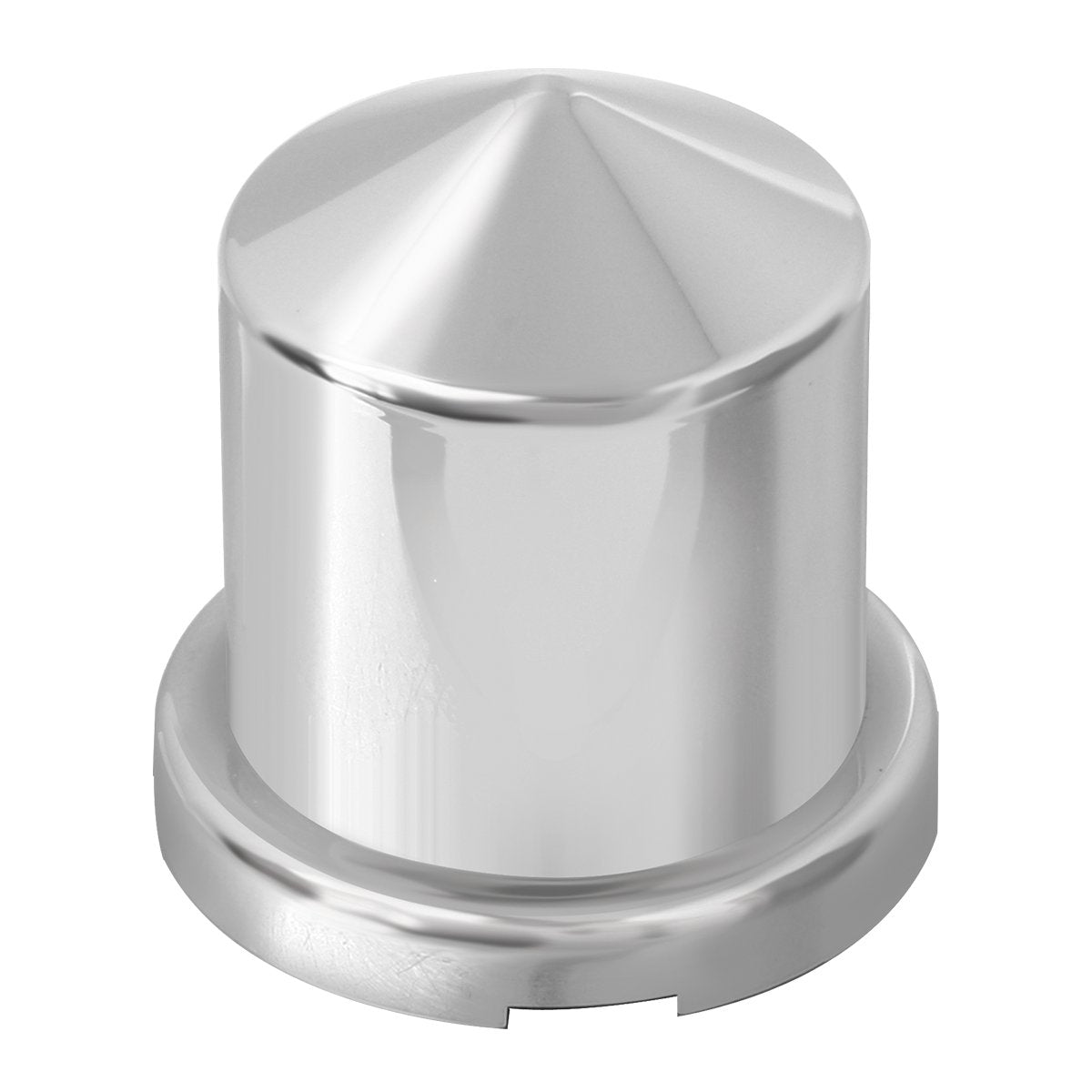 GG Grand General 10063SP 7/8 X 15/16 X 1-9/16 Inches Chrome Plastic Pointed Nut Cover with Flange