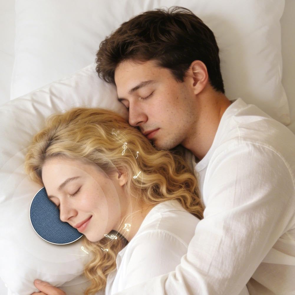 Generic Bluetooth Under Pillow Speaker, Mini Portable Under Pillow Speaker for Sleeping,Ultra Thin Pillow Speakers