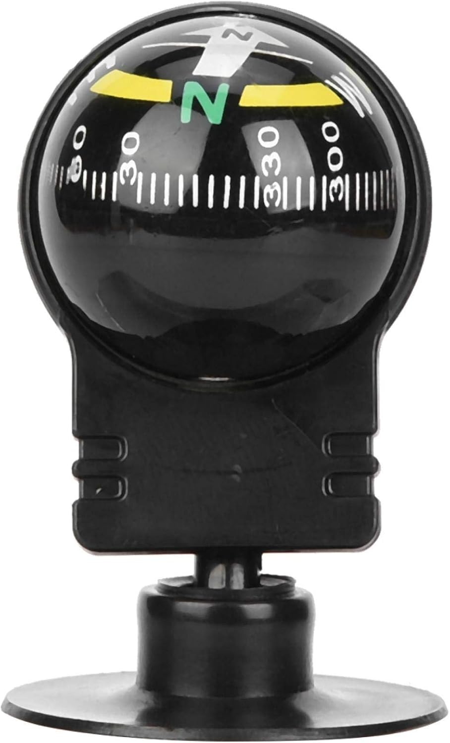 Compact Suction Cup Car Mount for Easy Navigation in Trucks and Boats